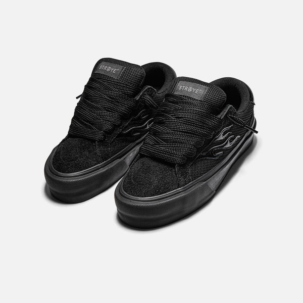 Logan Stomper Stealth Platform Skate Shoes | STRAYE