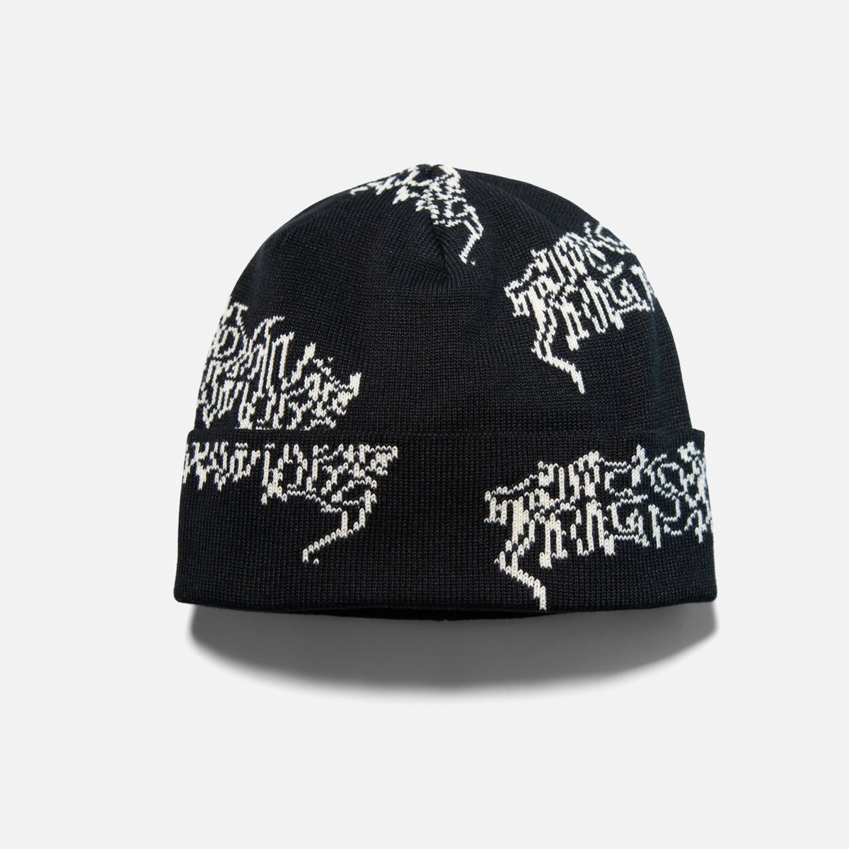 METAL BEANIE - BLACK