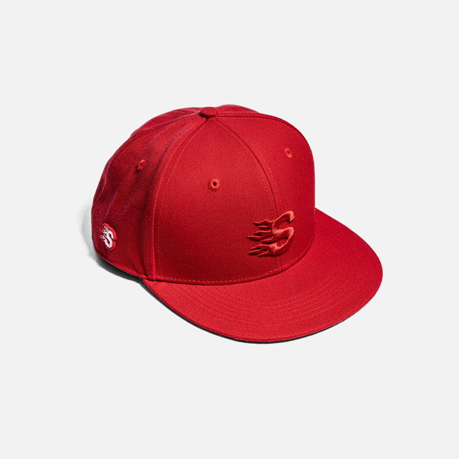 3D BLAZE CAP - RED | Front