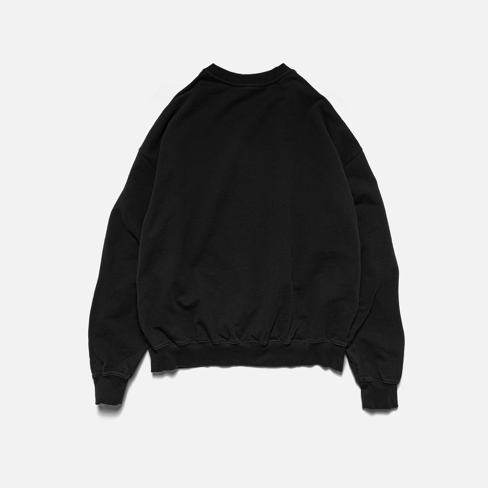 MINI CREWNECK - WASHED BLACK | Front