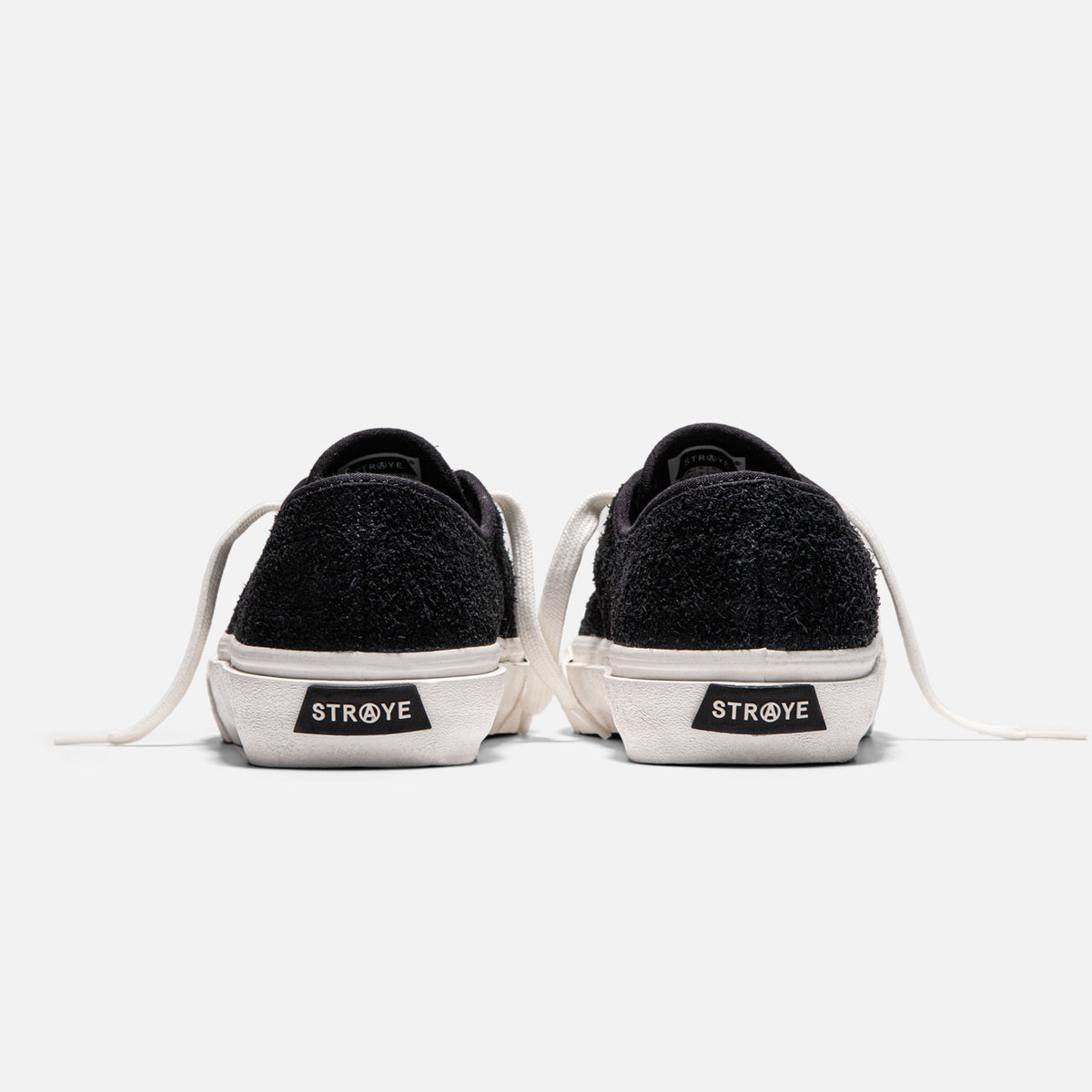 GOWER - BLACK SUEDE | BACK VIEW
