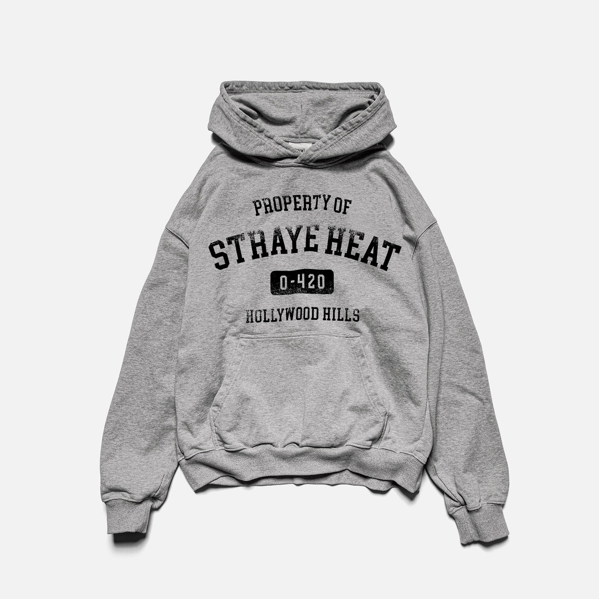 HEAT HOODIE - HEATHER GREY