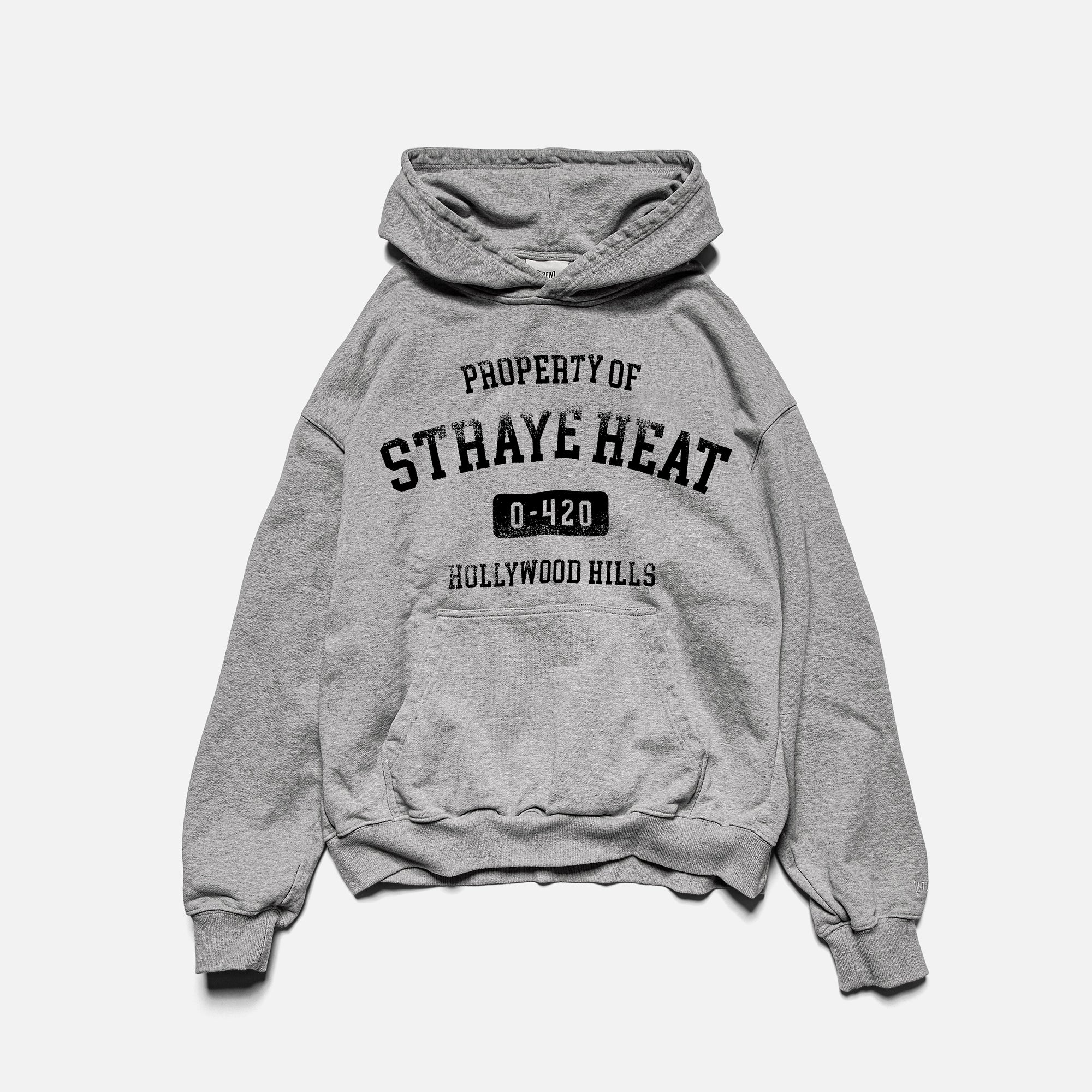 HEAT HOODIE - HEATHER GREY