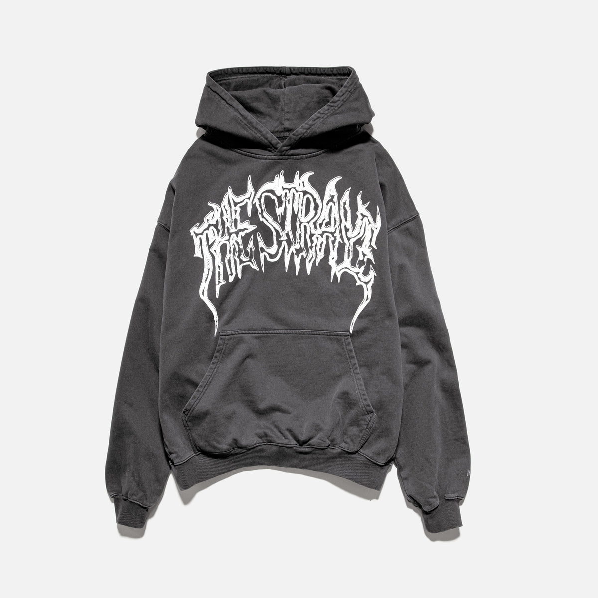 STRAYE METAL HOODIE - VINTAGE BLACK