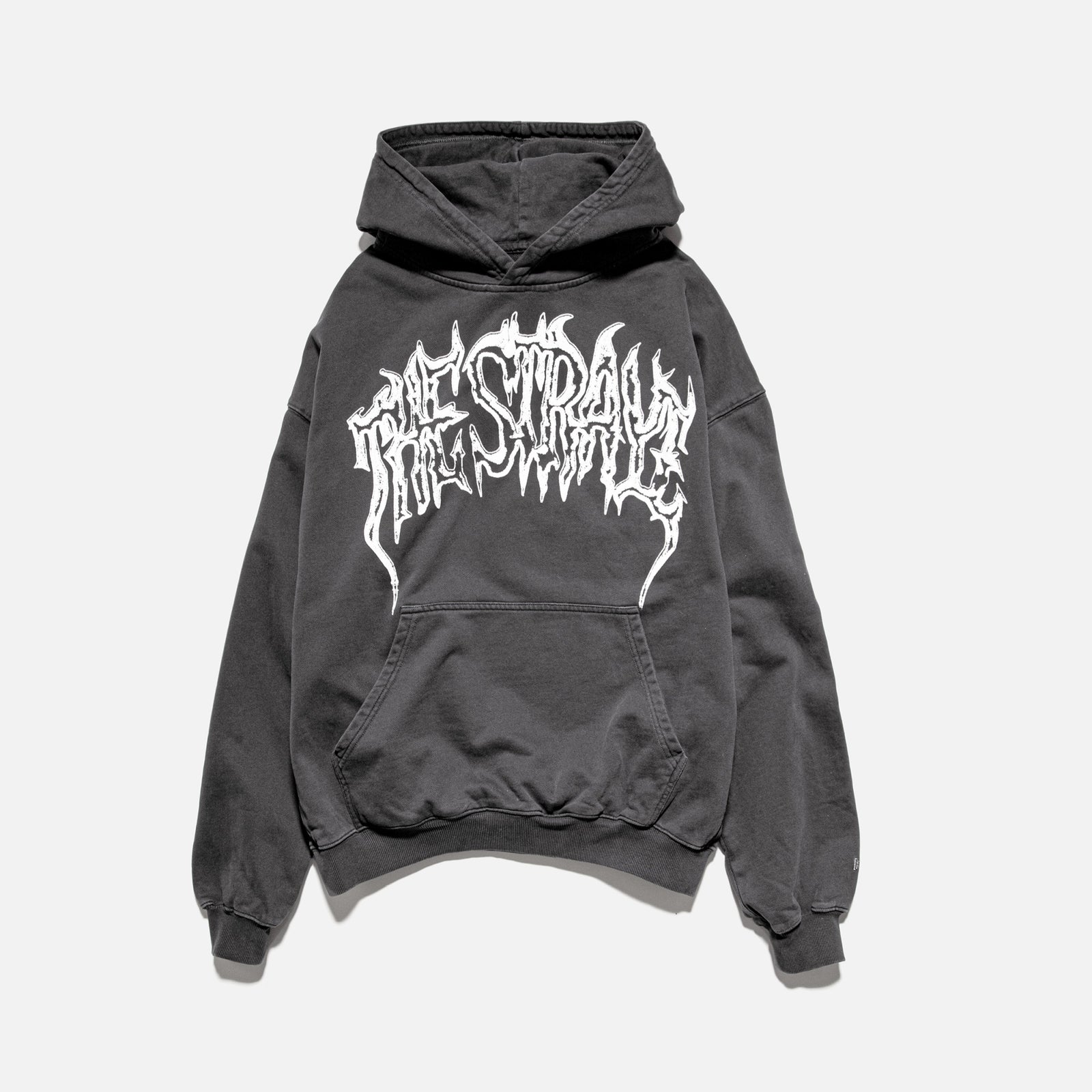STRAYE METAL HOODIE - VINTAGE BLACK