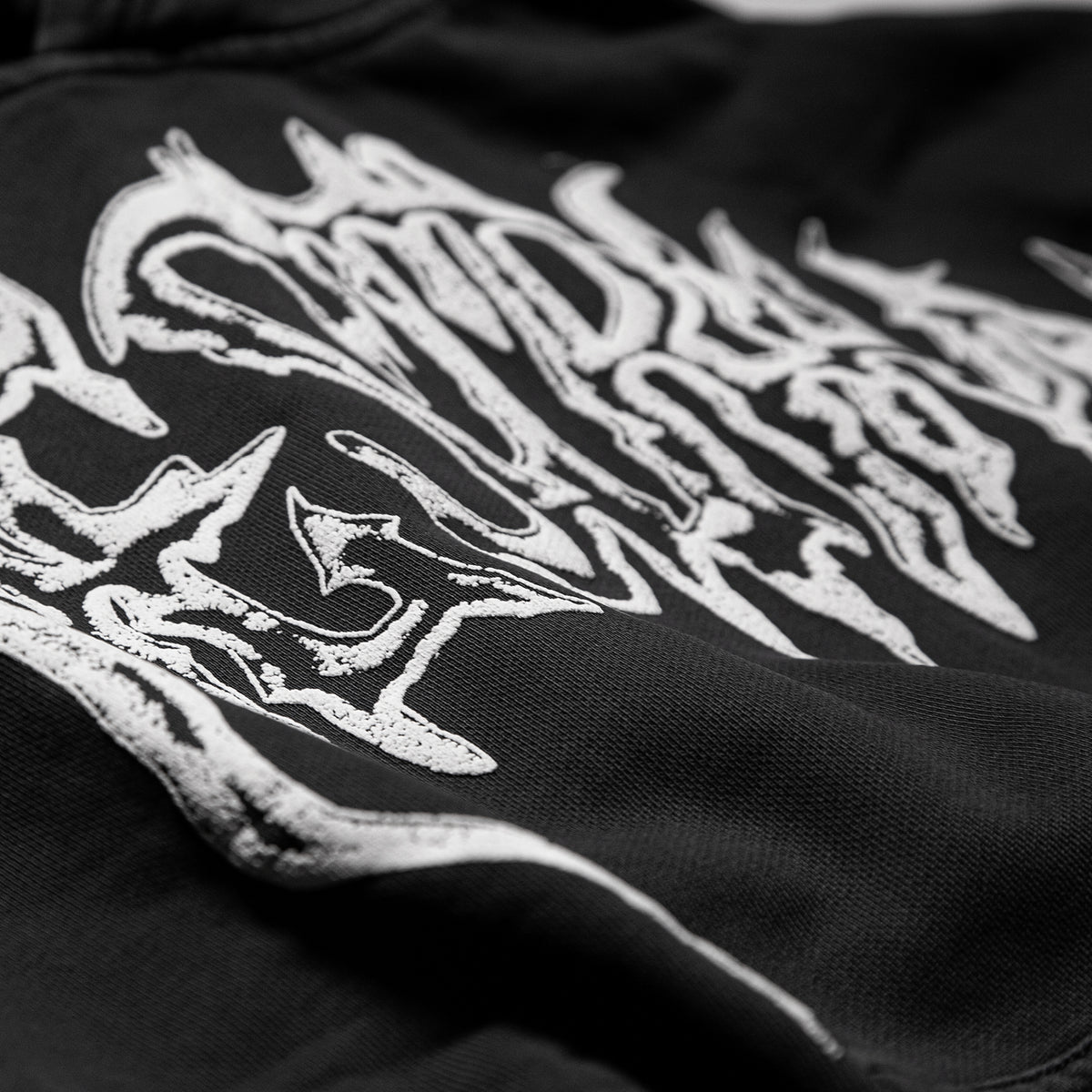 METAL HOODIE - WASHED BLACK