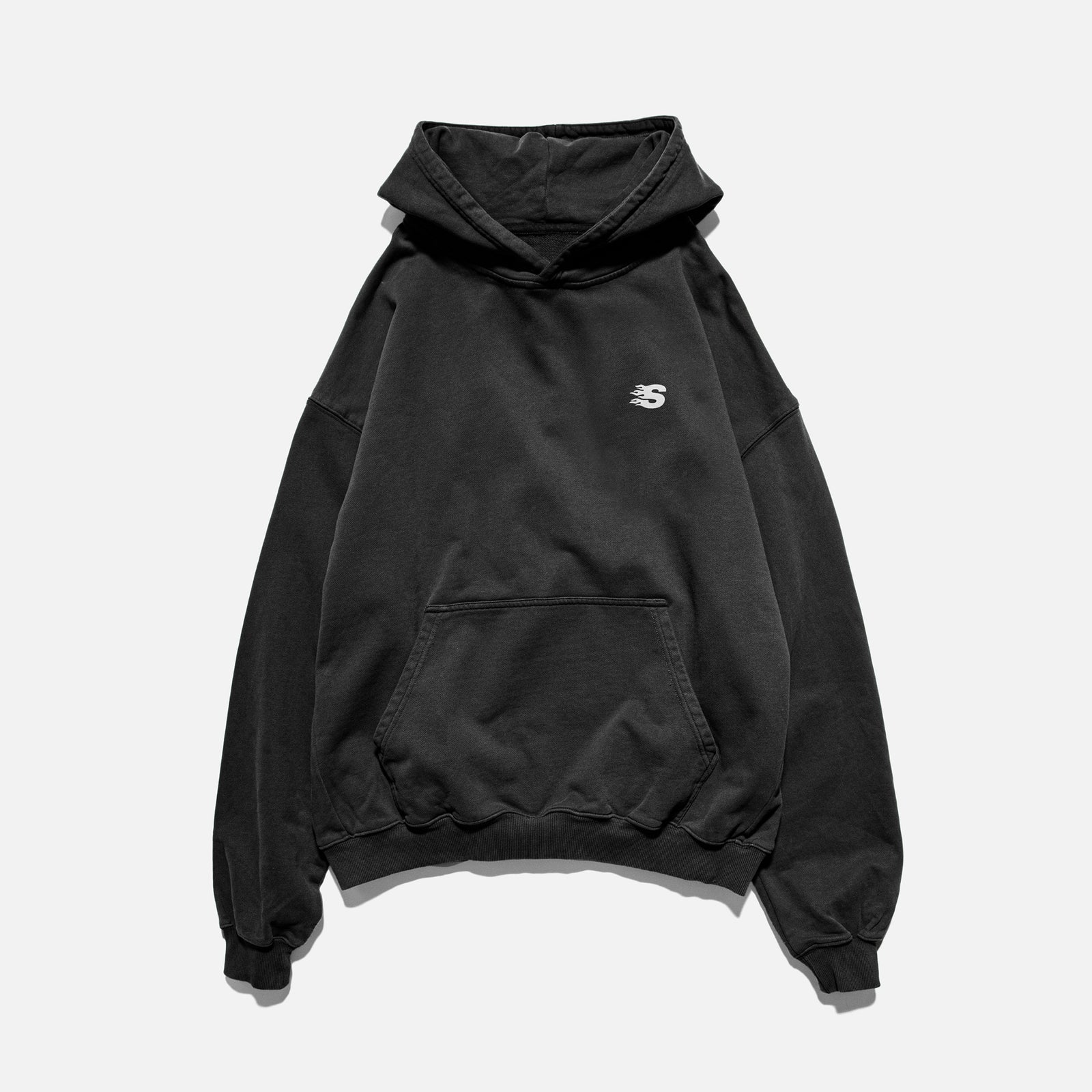 STRAYE MINI Hoodie Washed Black