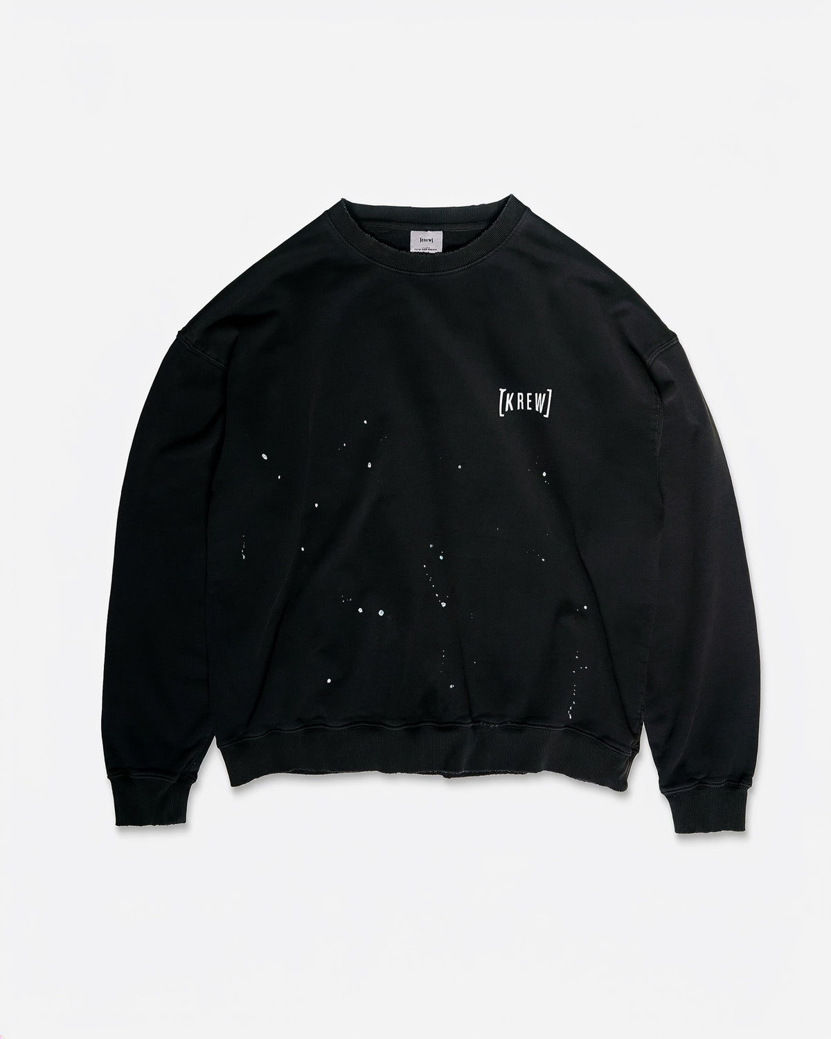 RIPPER CREWNECK - WASHED BLACK | Front