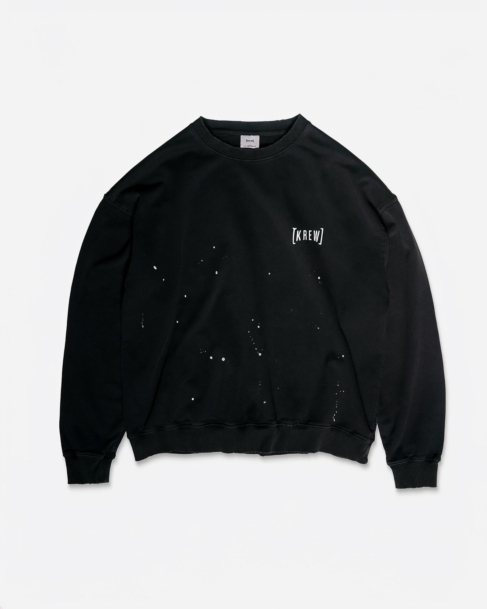 RIPPER CREWNECK - WASHED BLACK | Front