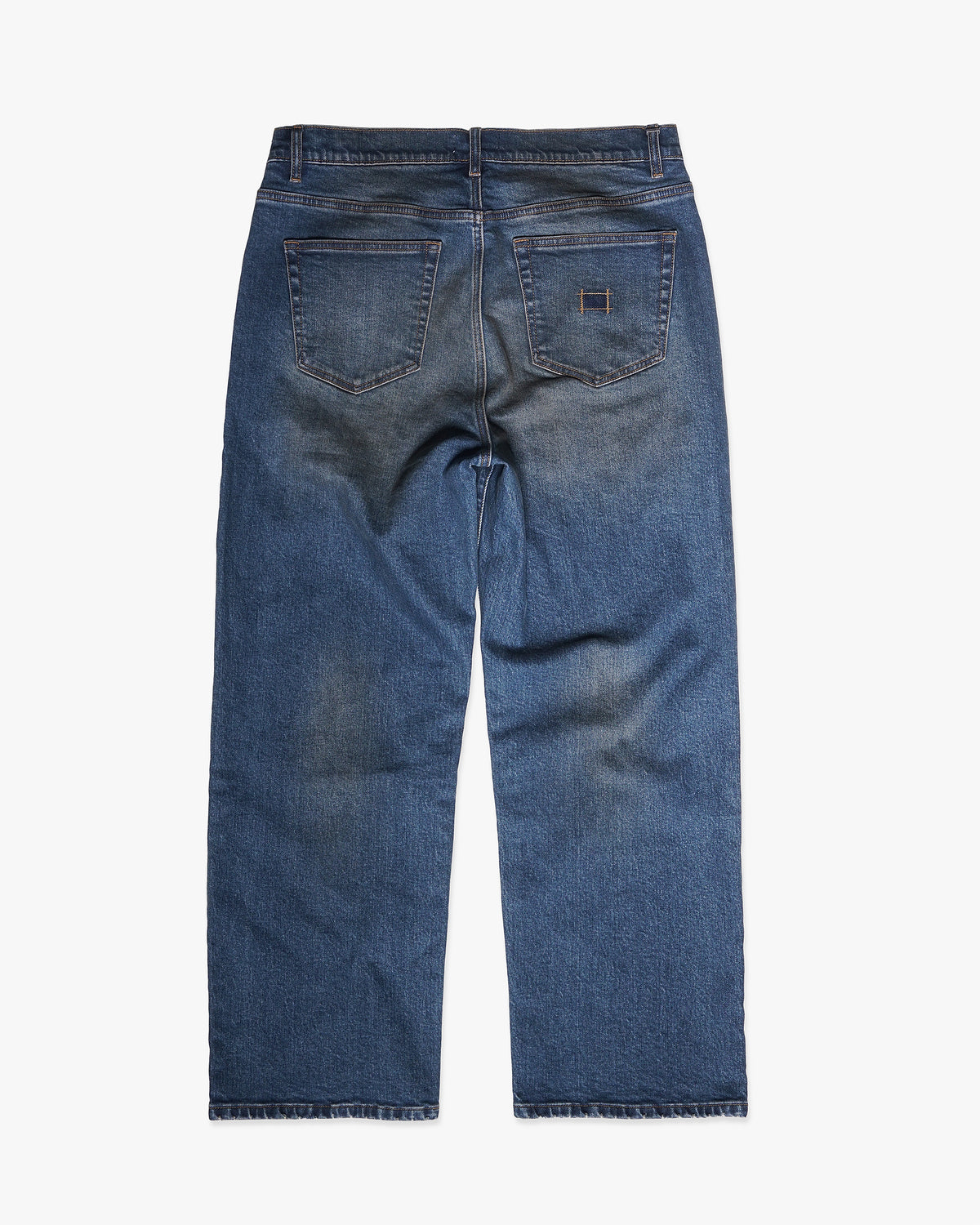 Used blue loose fit jeans – KREW K-Loose