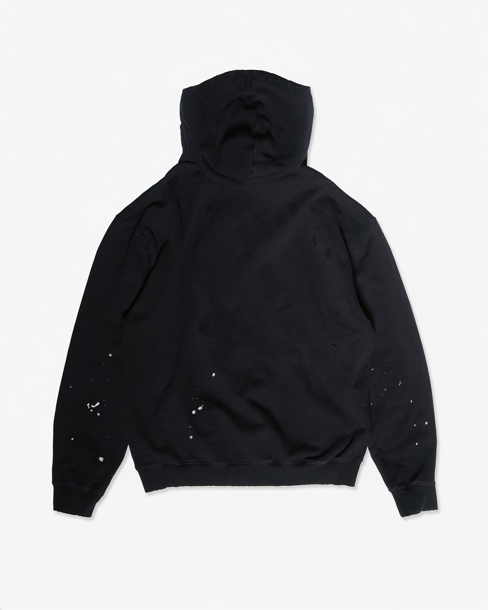 RIPPER HOODIE - WASHED BLACK | Front