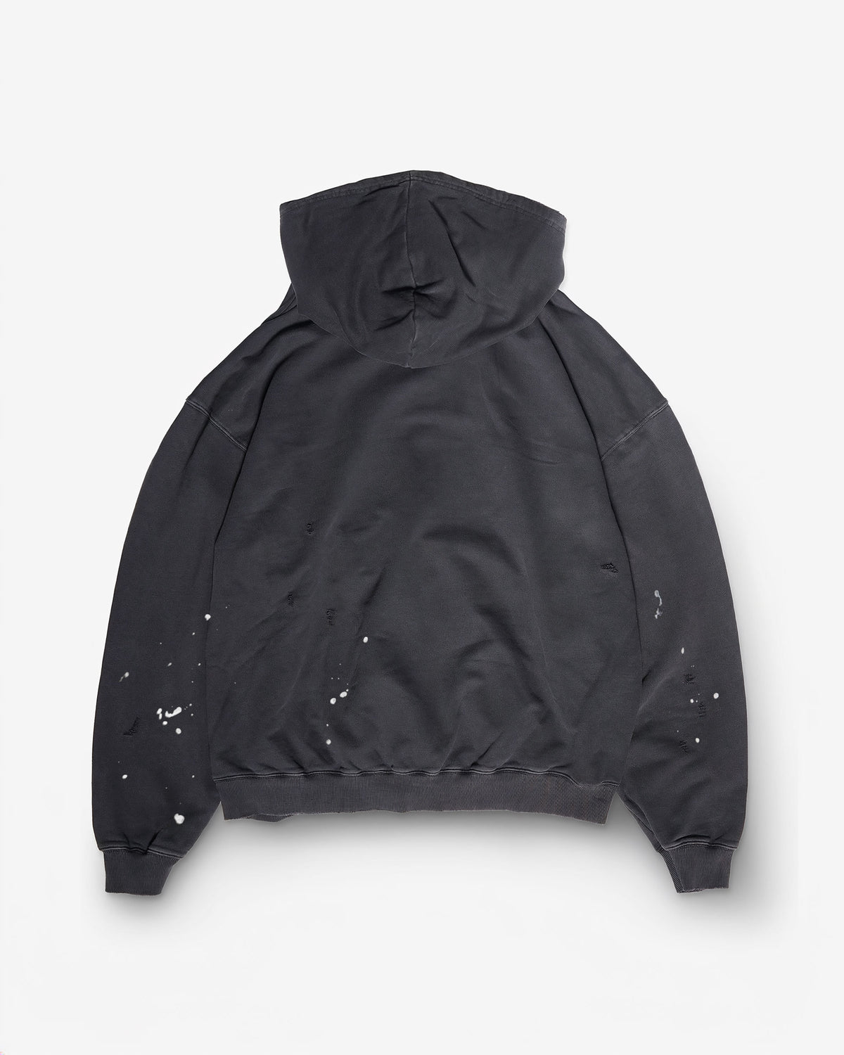 RIPPER HOODIE - FADED BLACK | Back