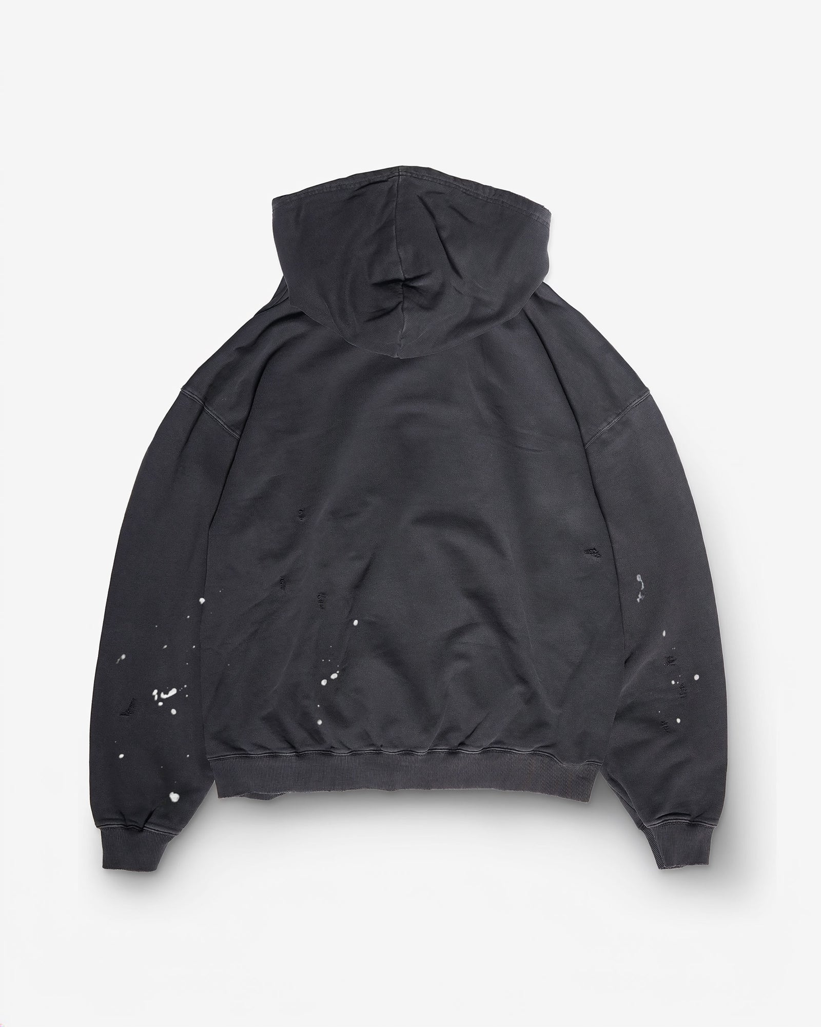 RIPPER HOODIE - FADED BLACK | Front