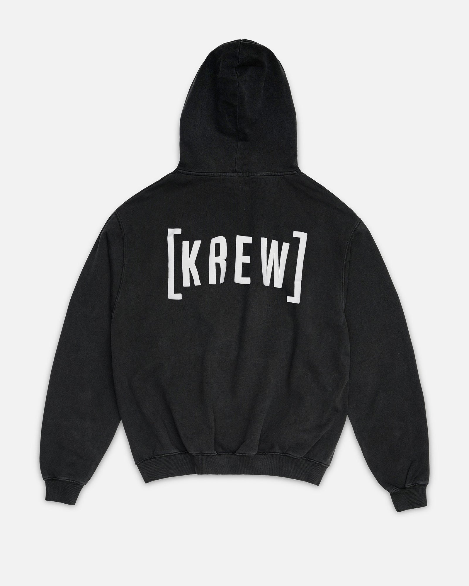 Black heavyweight hoodie – KREW 360MM