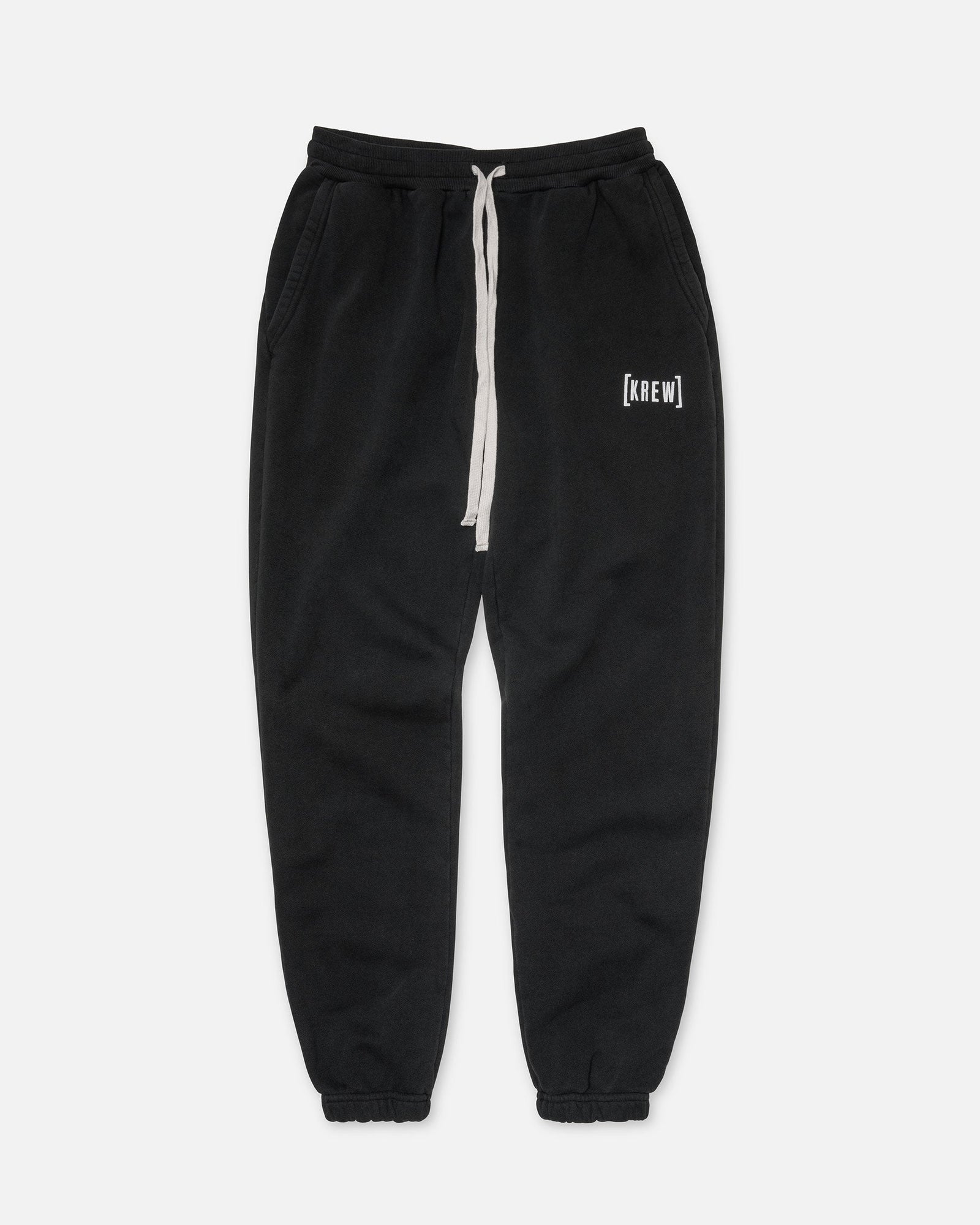 KREW 70MM Sweats Black - Heavyweight French Terry Pants