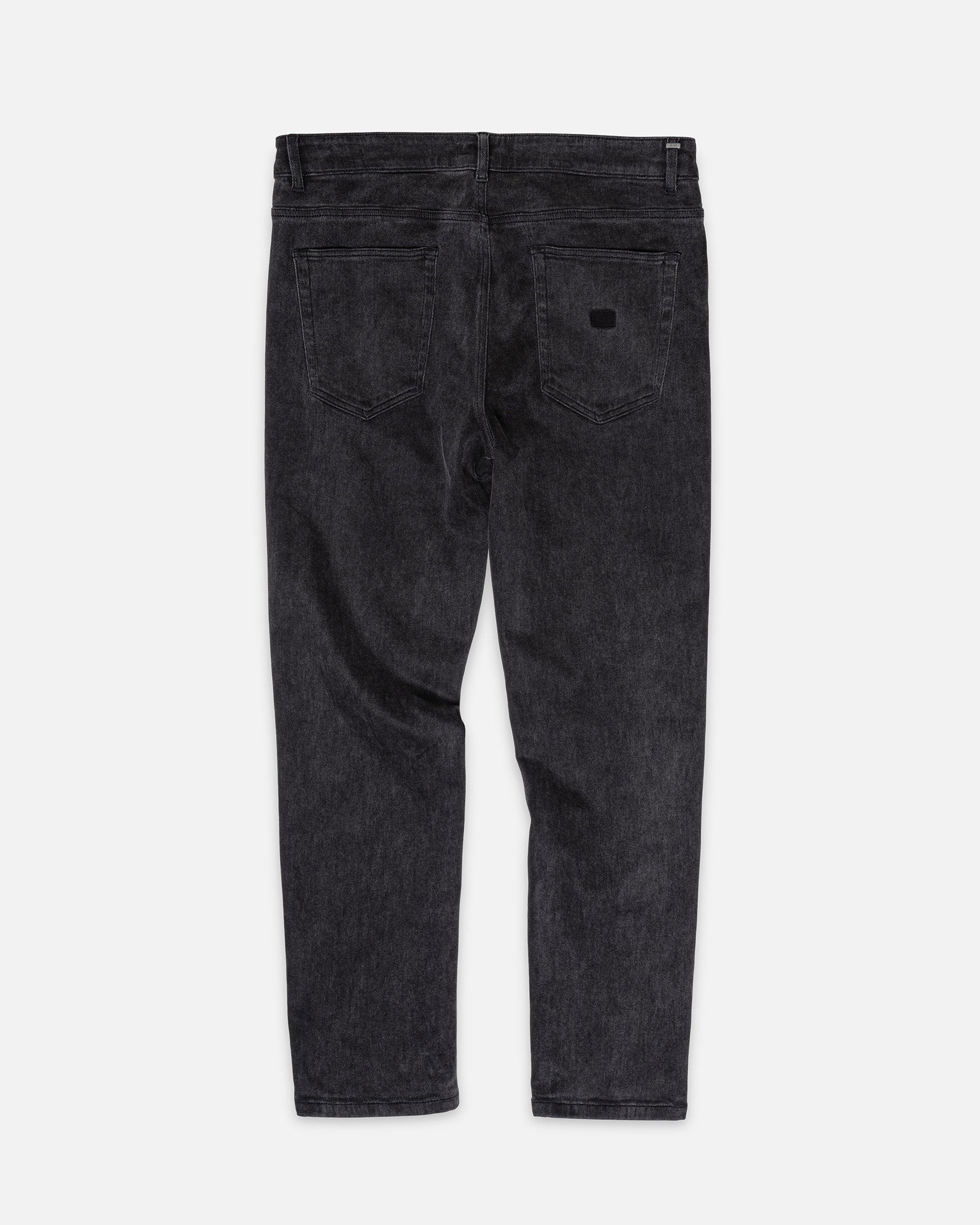 K–SKINNY JEANS - BLACK / FRONT