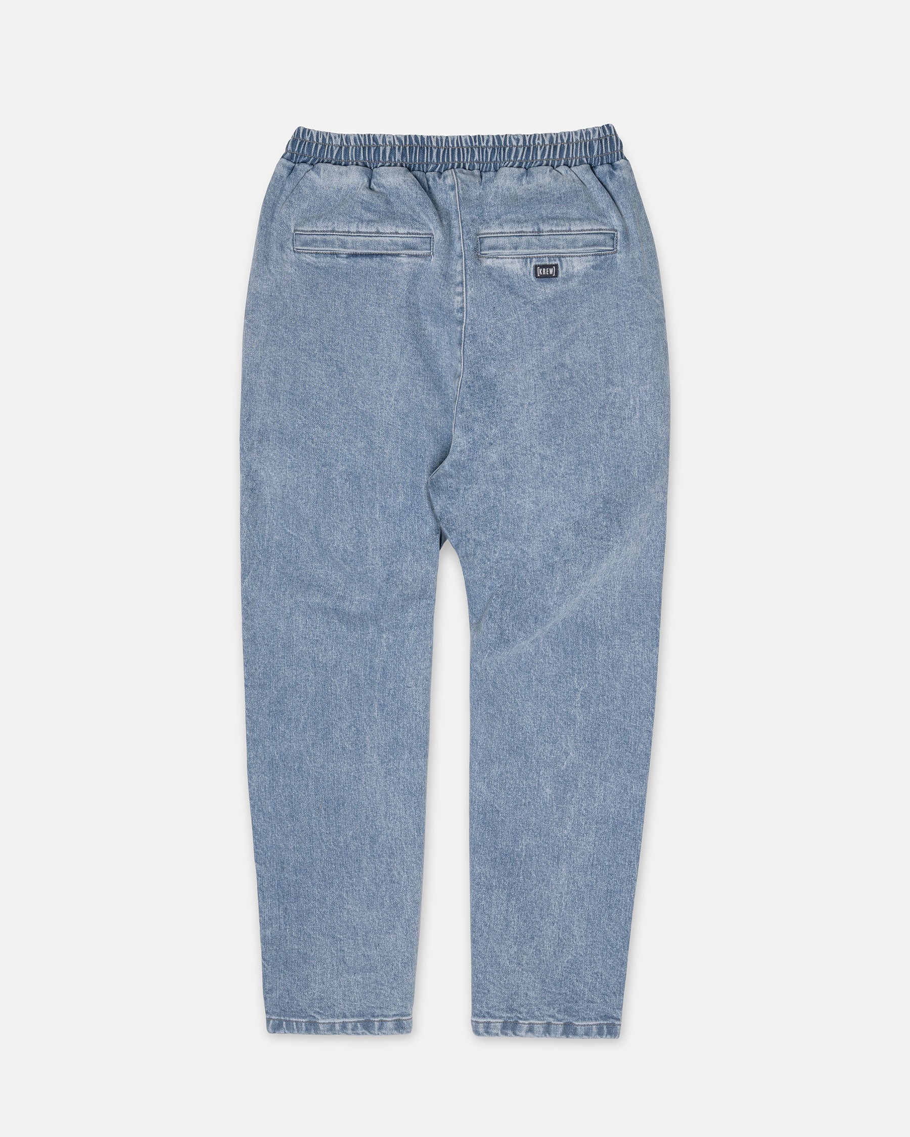 K–SLIM TROUSERS -BLUE / FRONT