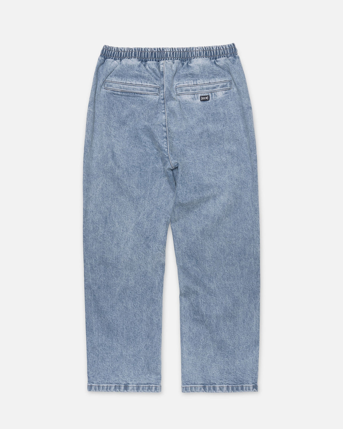 K-LOOSE TROUSERS - BLUE / BACK