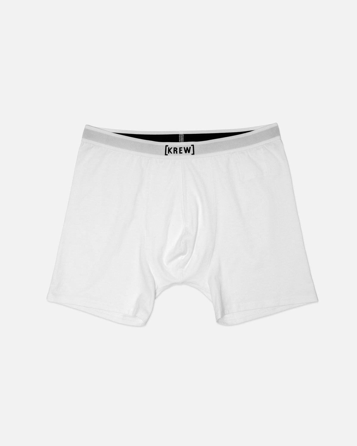 White cotton stretch briefs – KREW 55MM