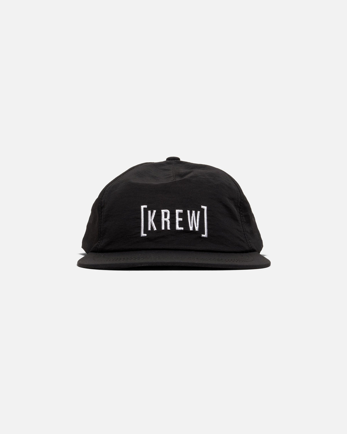 NYLON CAP - BLACK | FRONT