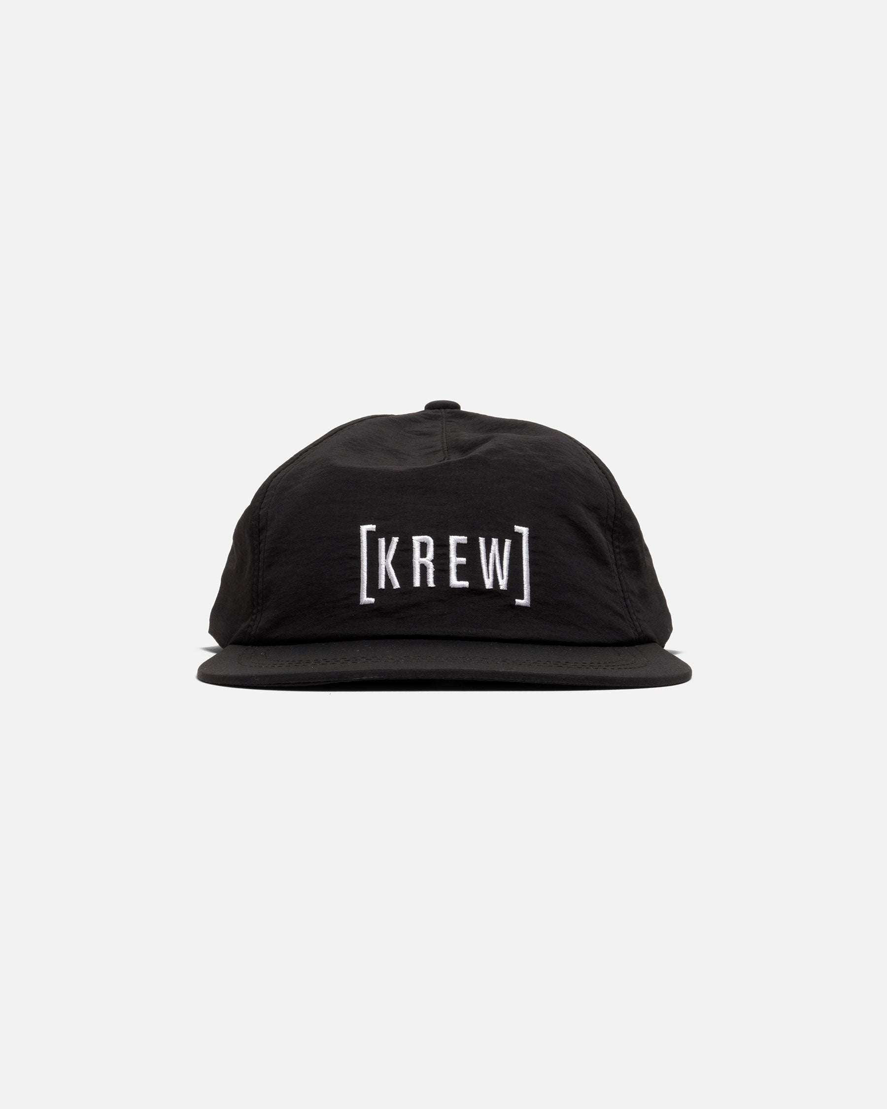 NYLON CAP - BLACK | FRONT