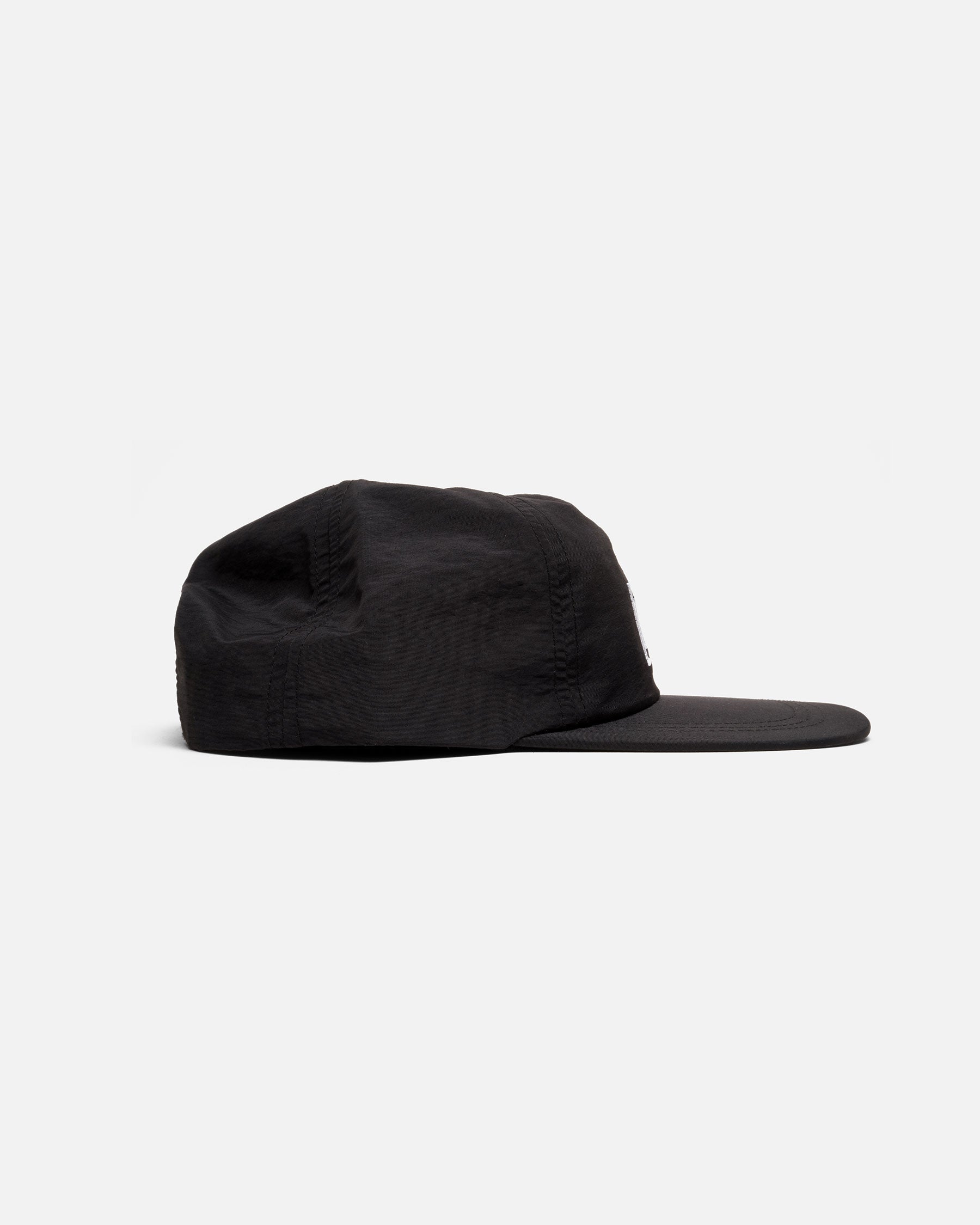 NYLON CAP - BLACK | FRONT