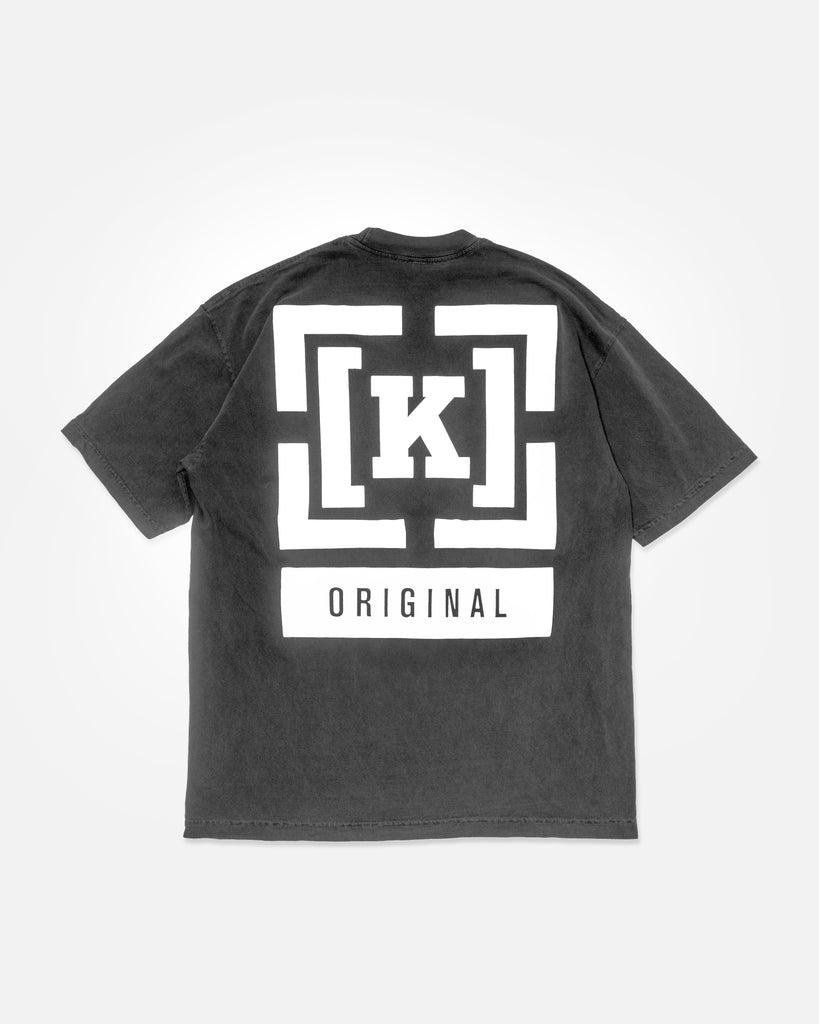 トップス URBAN TACTICAL TEE WASHED BLACK M Urban Classics - Heavy