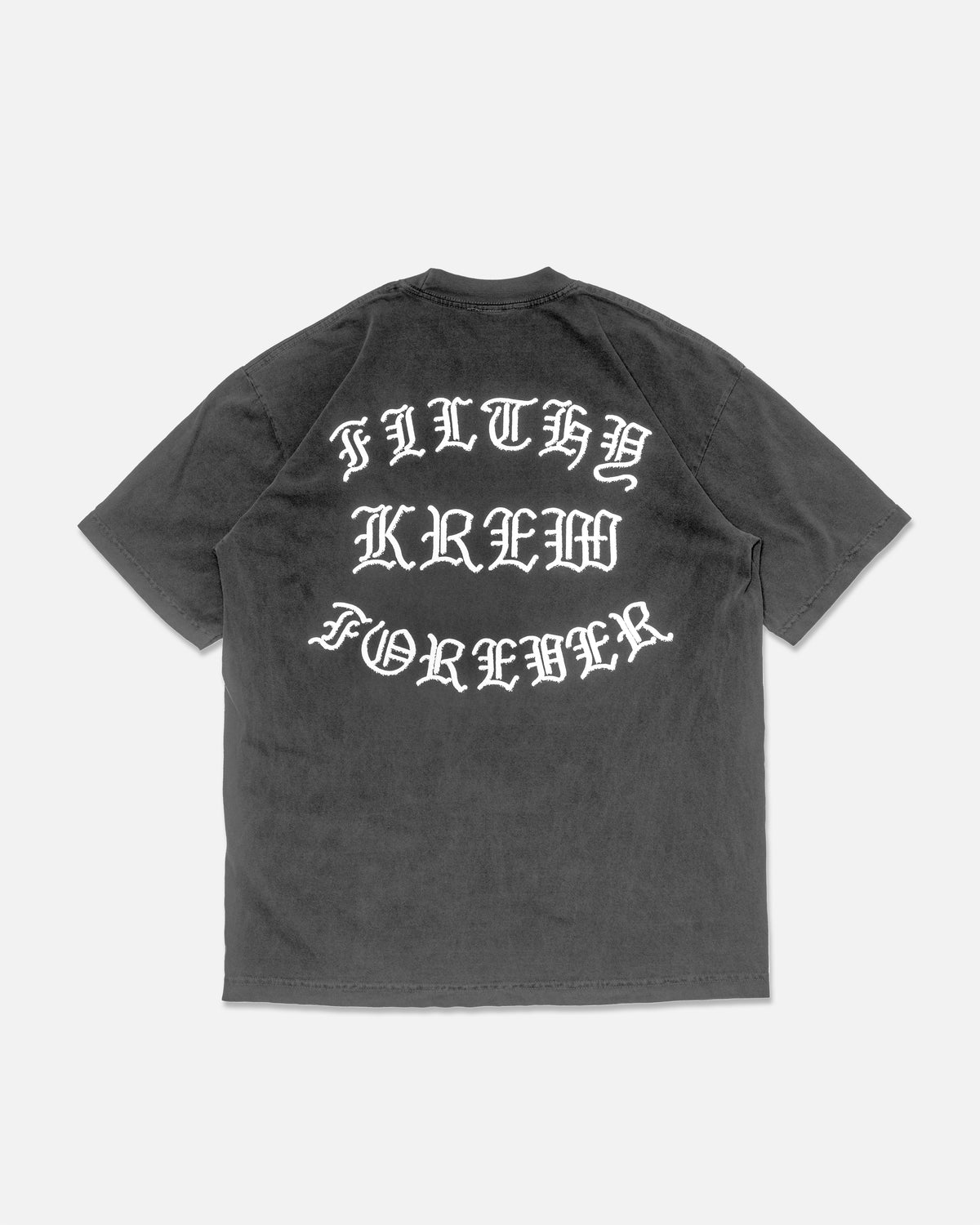FOREVER T-SHIRT - BLACK / BACK