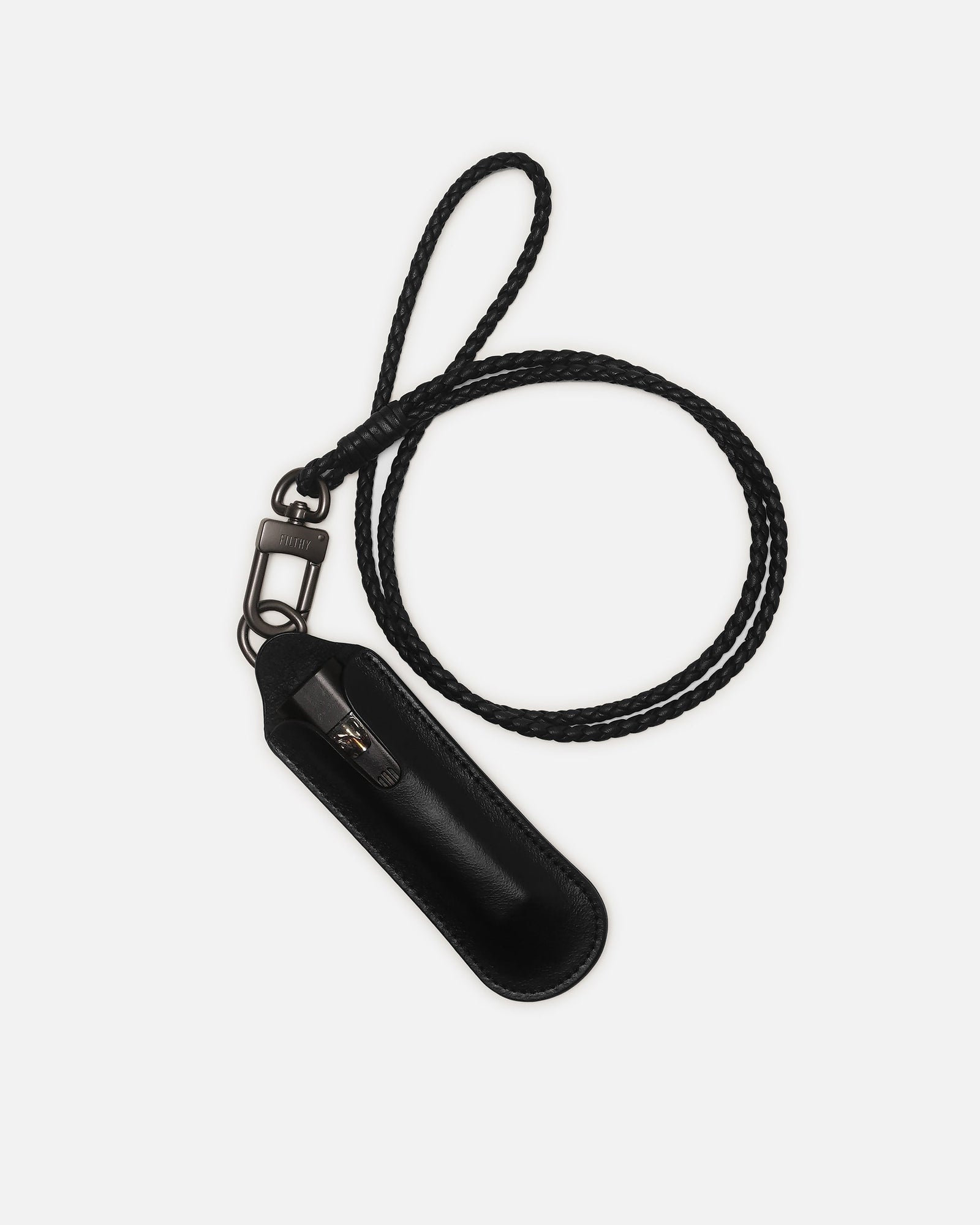 Leather lanyard with carabiner – KREW