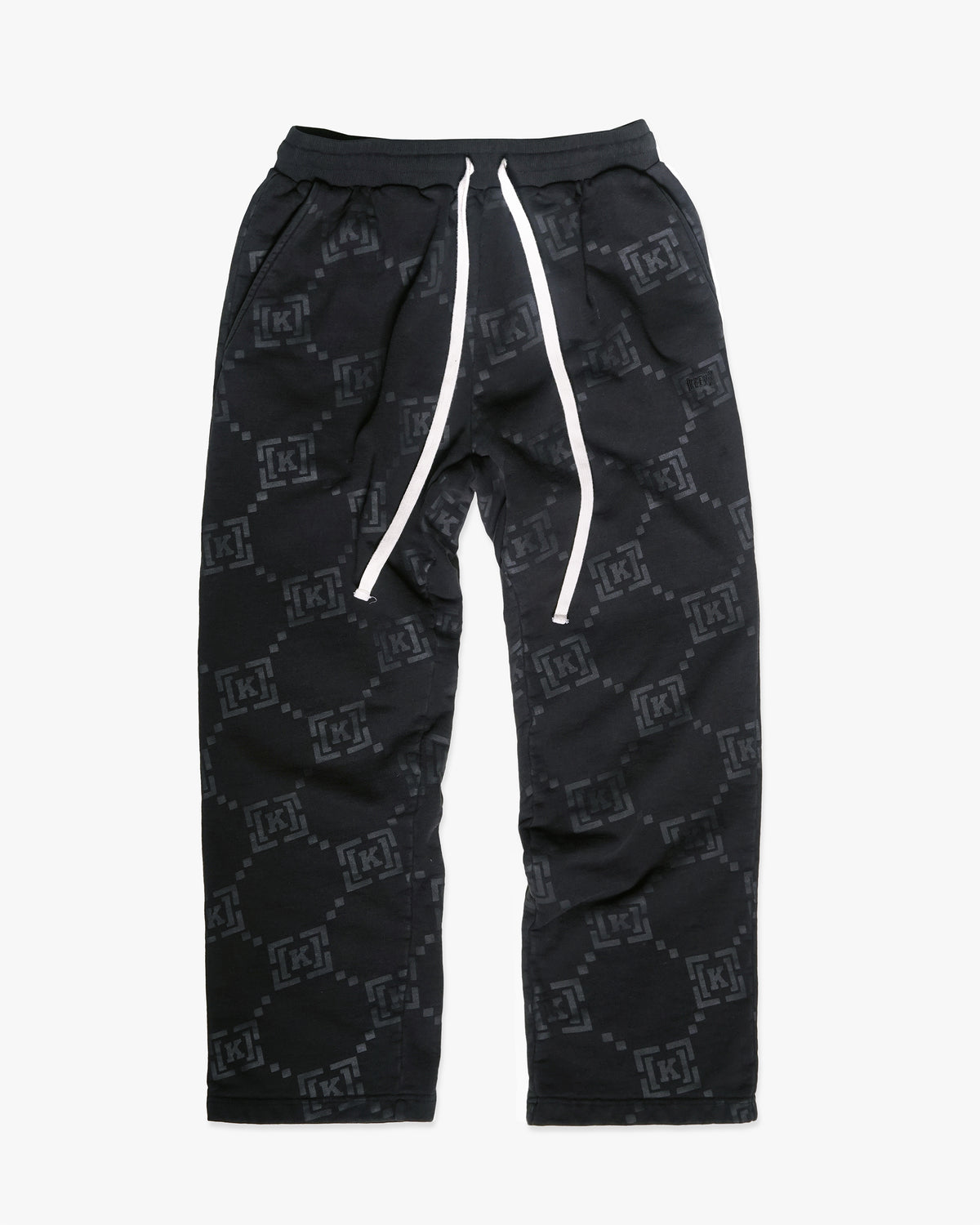 K-LOOSE SWEATS - REPEAT BLACK