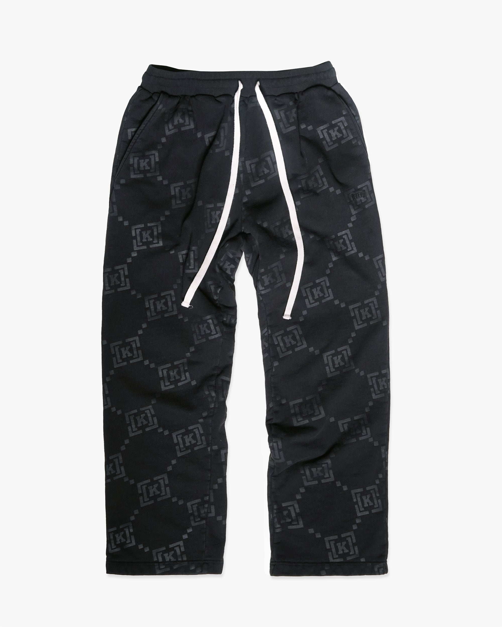 K-LOOSE SWEATS - REPEAT BLACK