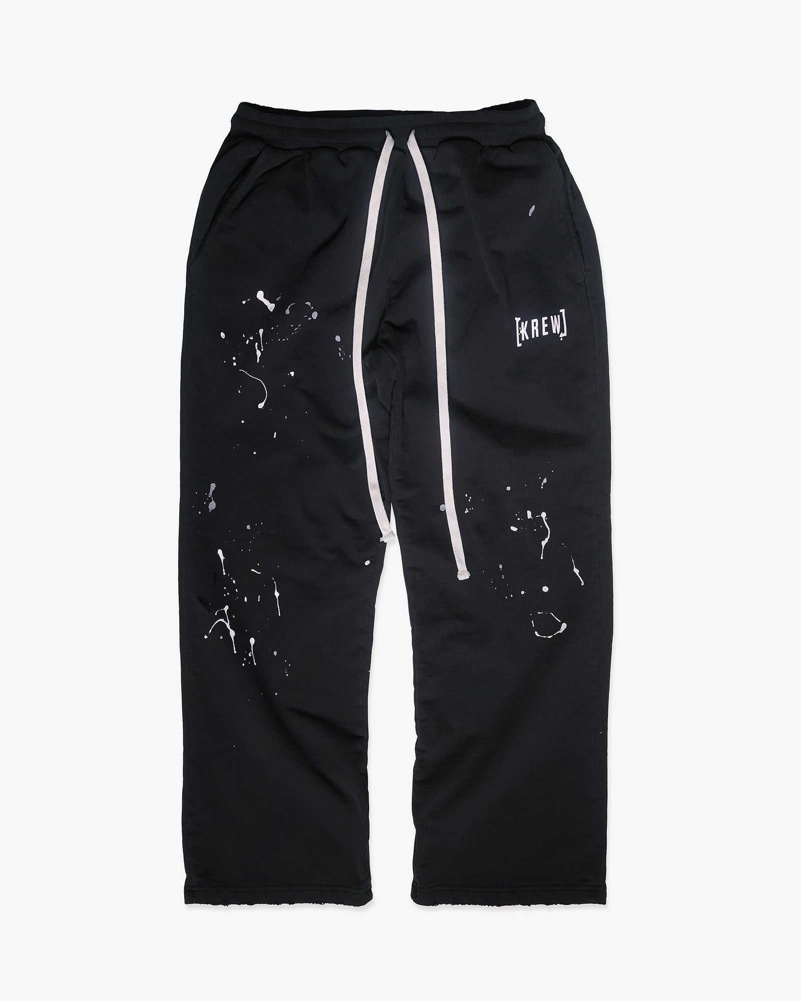 K-LOOSE SWEATS - WASHED BLACK