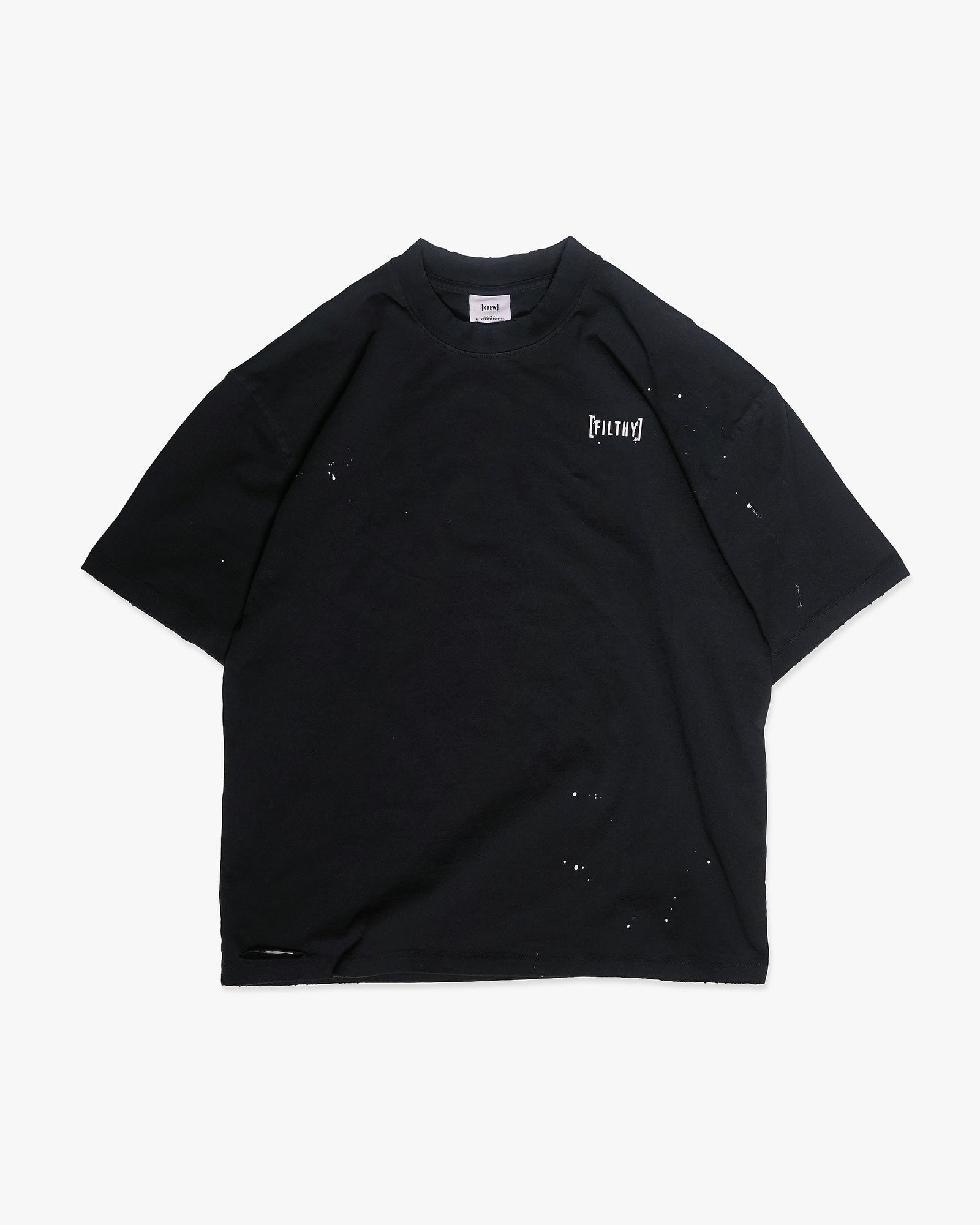Washed black graphic t-shirt – KREW 50MM Ripper