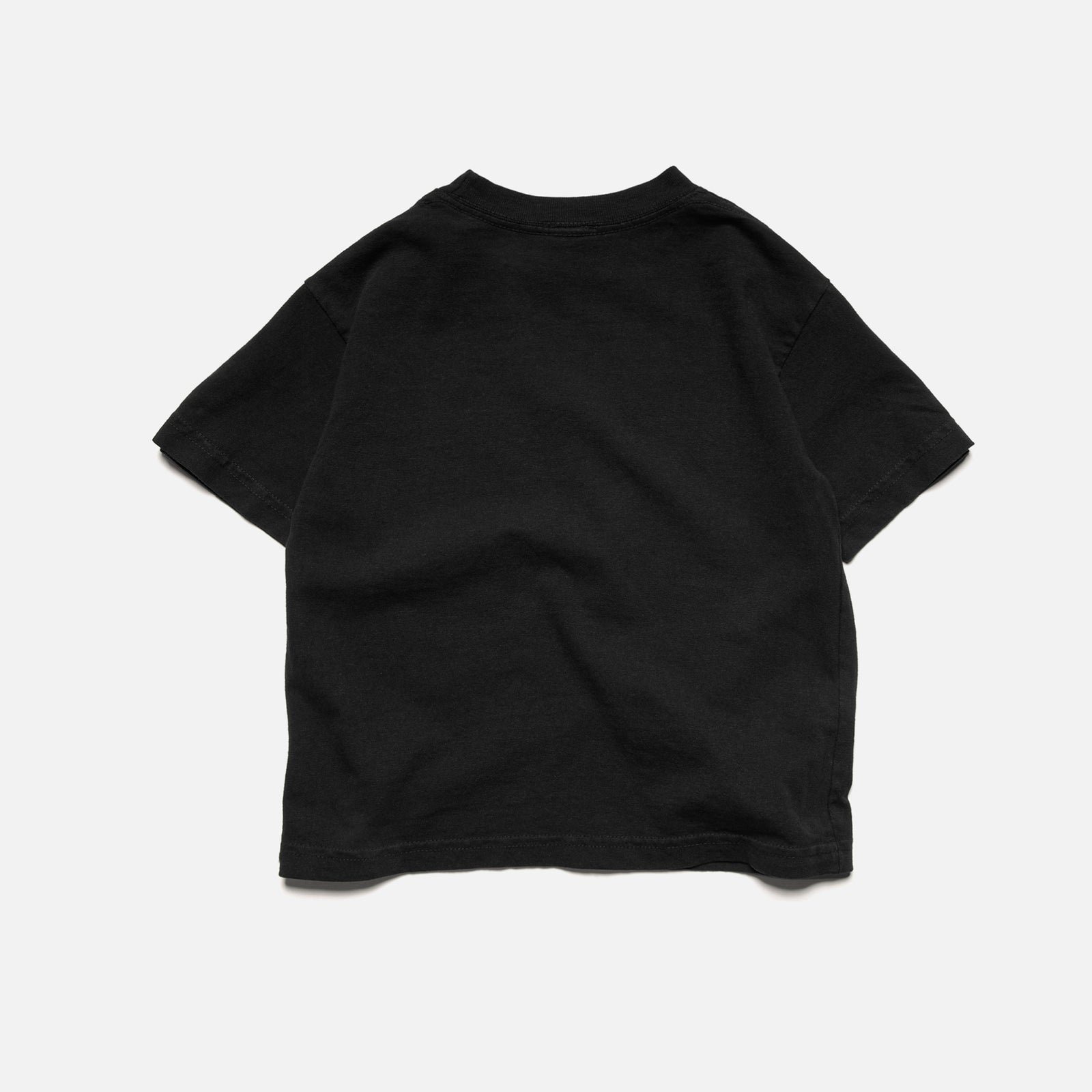 KIDS BURNOUT S/S - WASHED BLACK | Back View