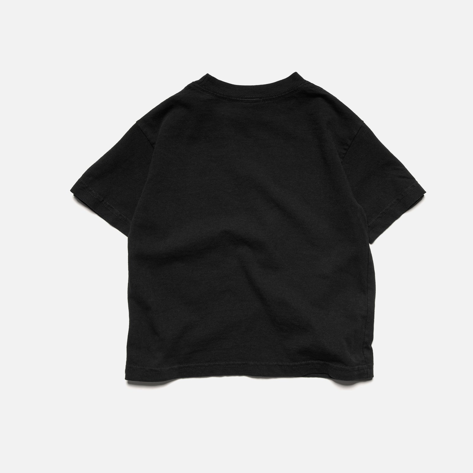 KIDS MINI S/S - WASHED BLACK | Front View