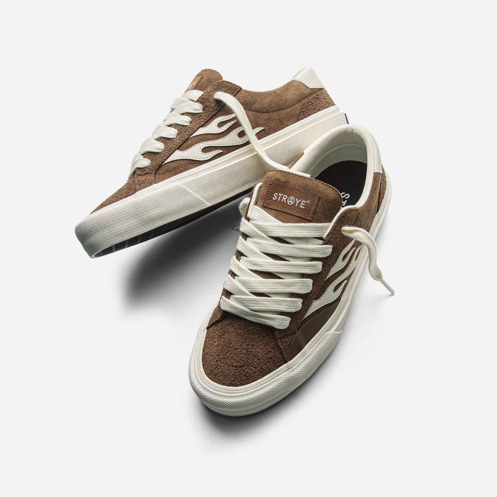 LOGAN - BROWN FLAME | SIDE VIEW