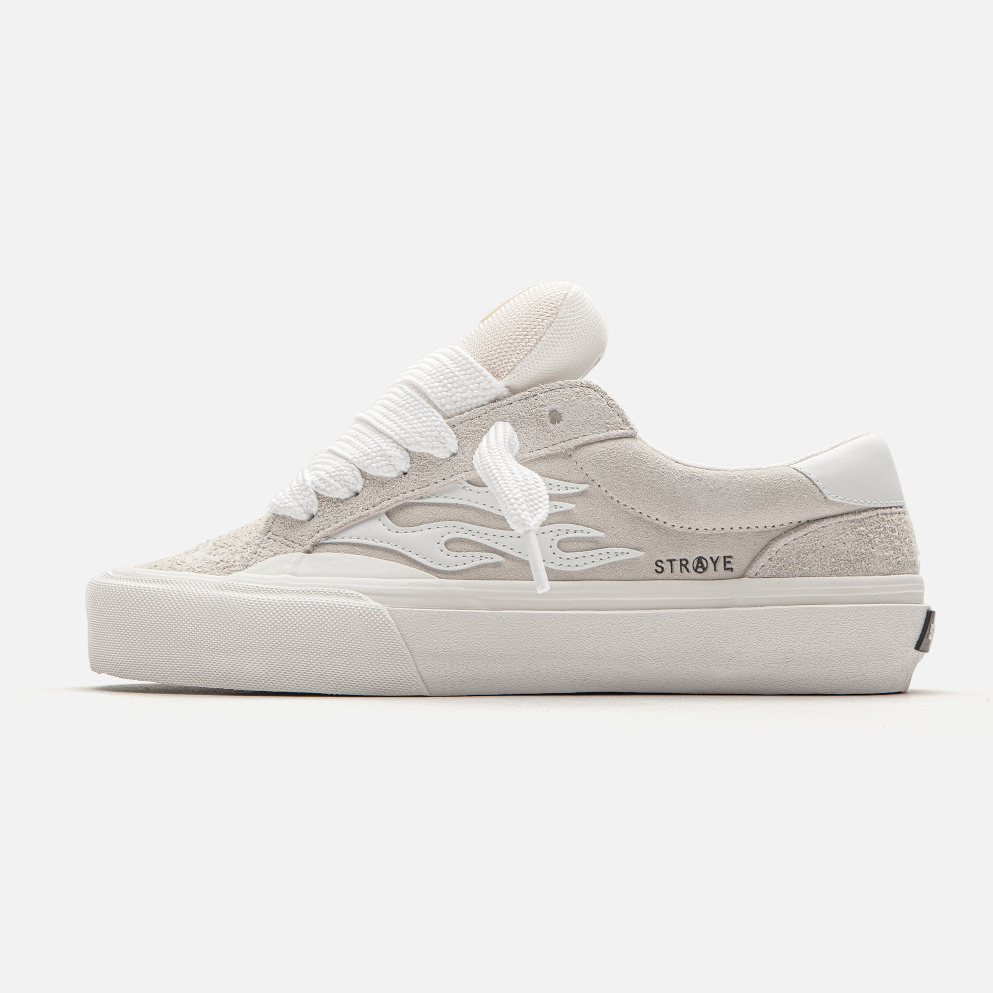 STRAYE LOGAN PUFF - CREAM | Hairy Suede / Suede Low Top STRAYE LOGAN PUFF - CREAM | Hairy Suede / Suede Low Top
