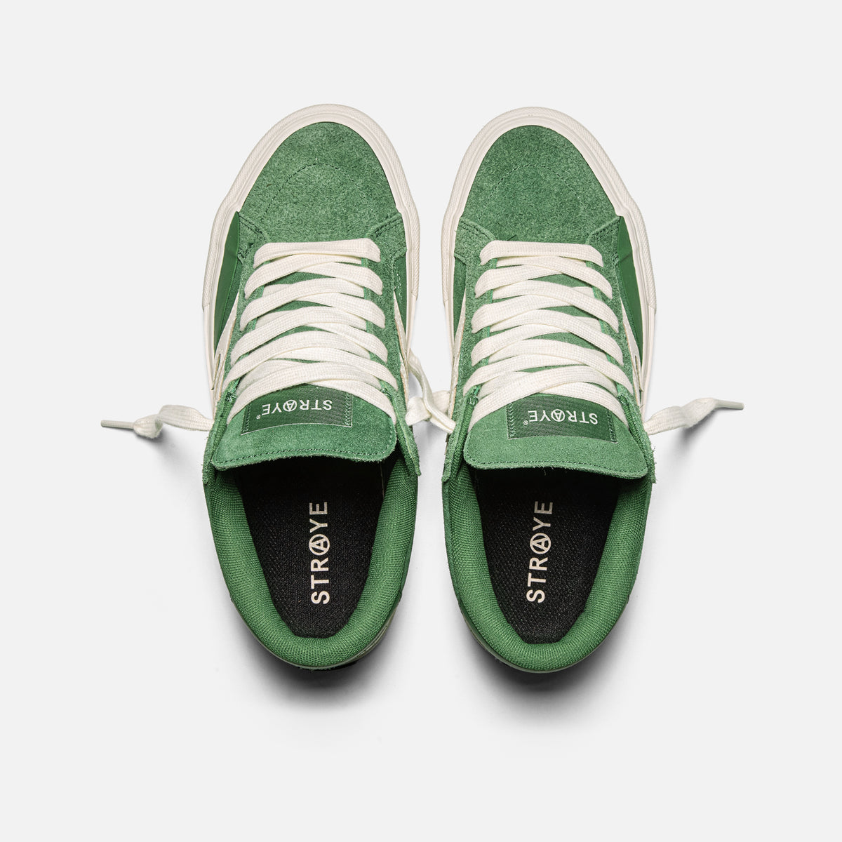 STRAYE Logan Forest Flame – top view with cushioned insole