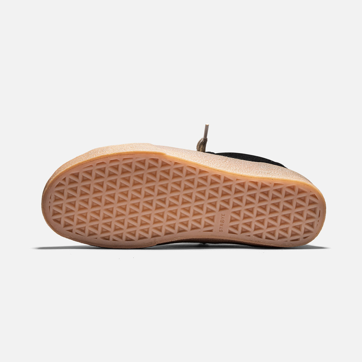 LOGAN PUFF - BLACK CREPE | Bottom View