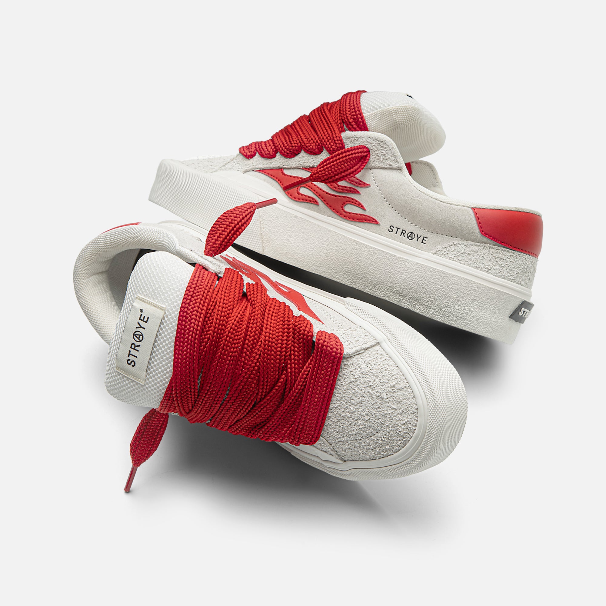 LOGAN PUFF - BLANCO RED | SIDE VIEW