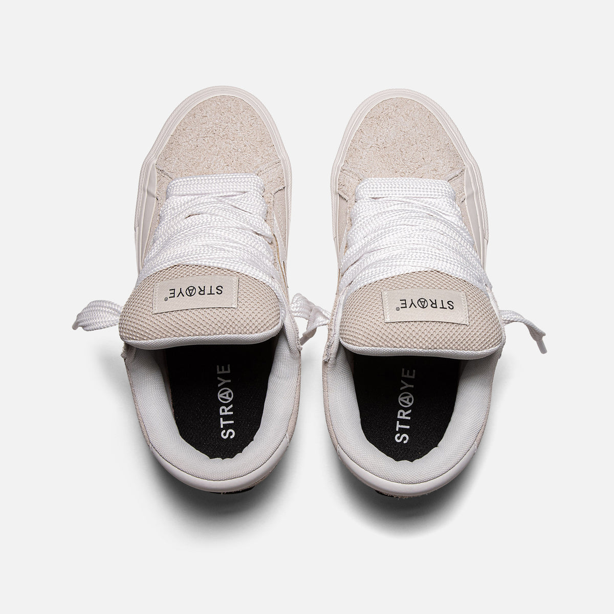 LOGAN PUFF - CREAM - Top View