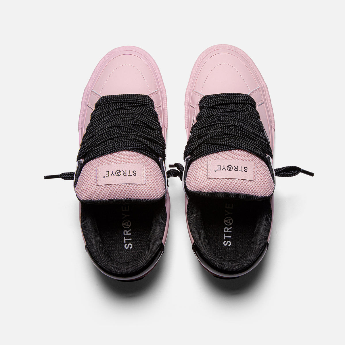 LOGAN PUFF - GLOSSY FLAMINGO | Top View