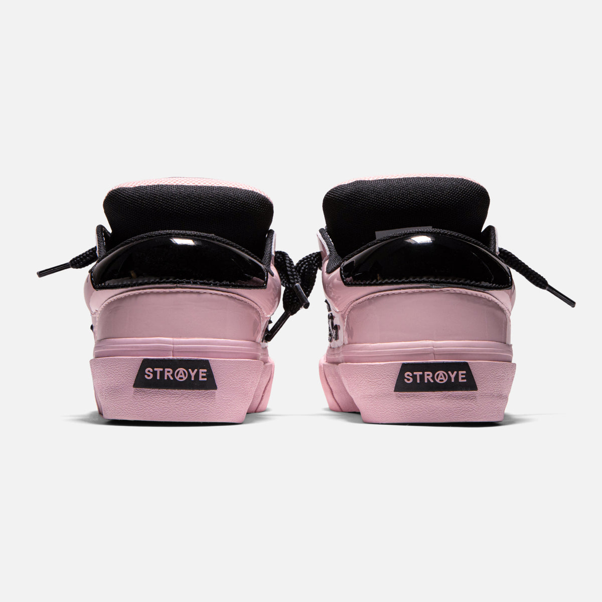 LOGAN PUFF - GLOSSY FLAMINGO | Back View
