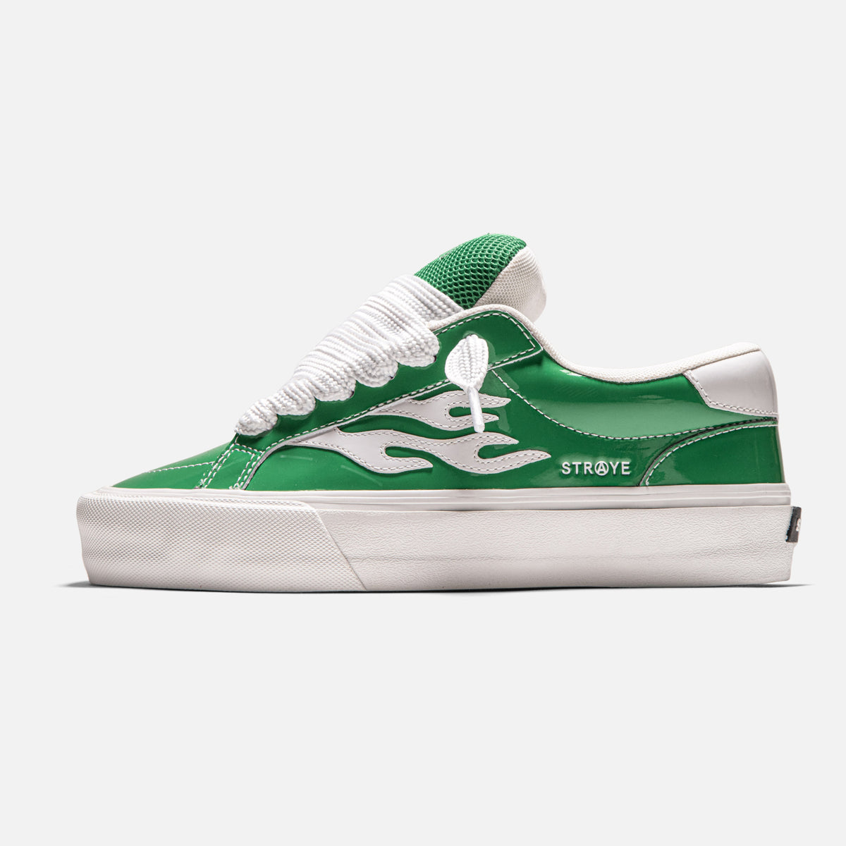 LOGAN PUFF - GLOSSY GREEN | Side View