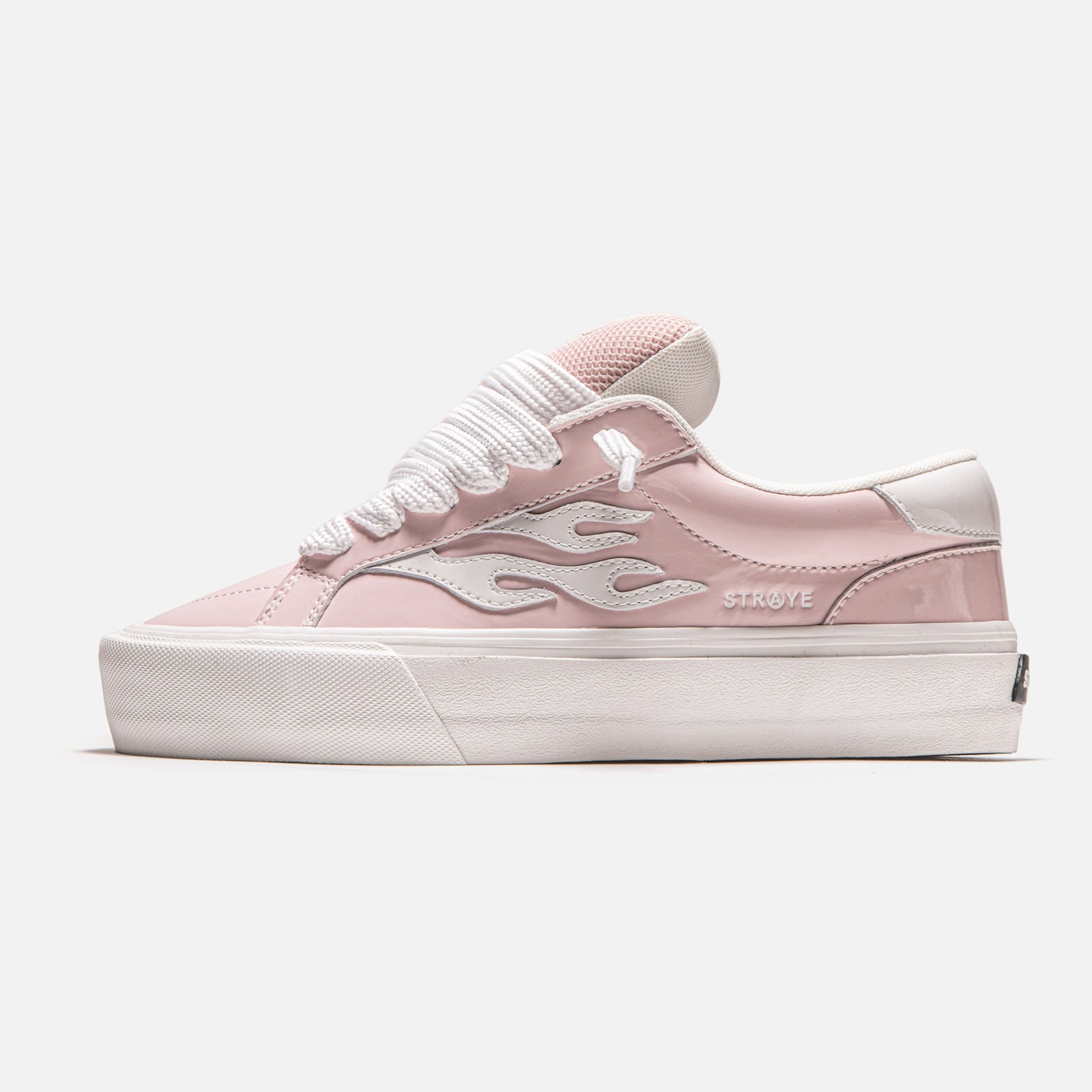 LOGAN PUFF - GLOSSY PINK | Side View