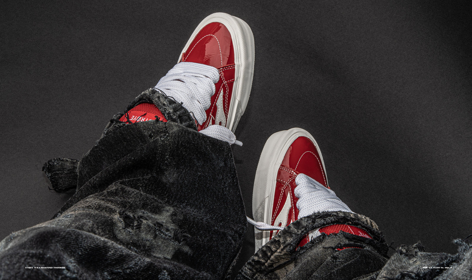 LOGAN PUFF - GLOSSY RED