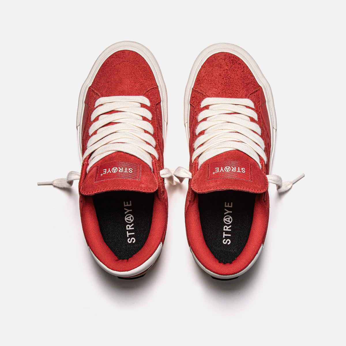 LOGAN - RED BEVEL | Top View