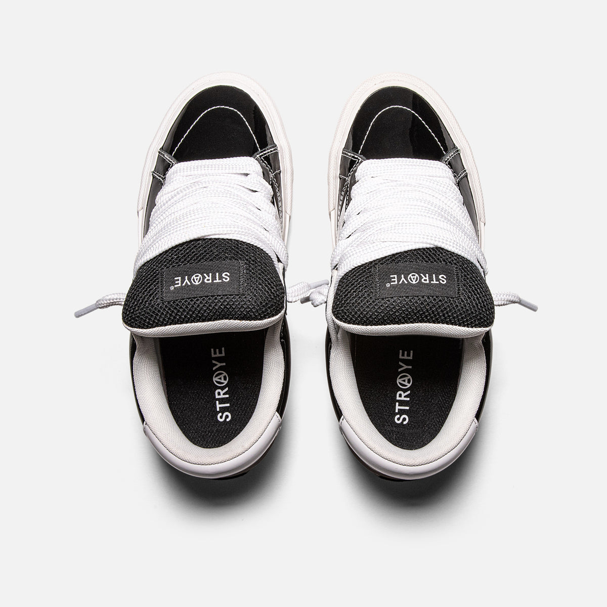 LOGAN STOMPER - GLOSSY BLACK | Top View