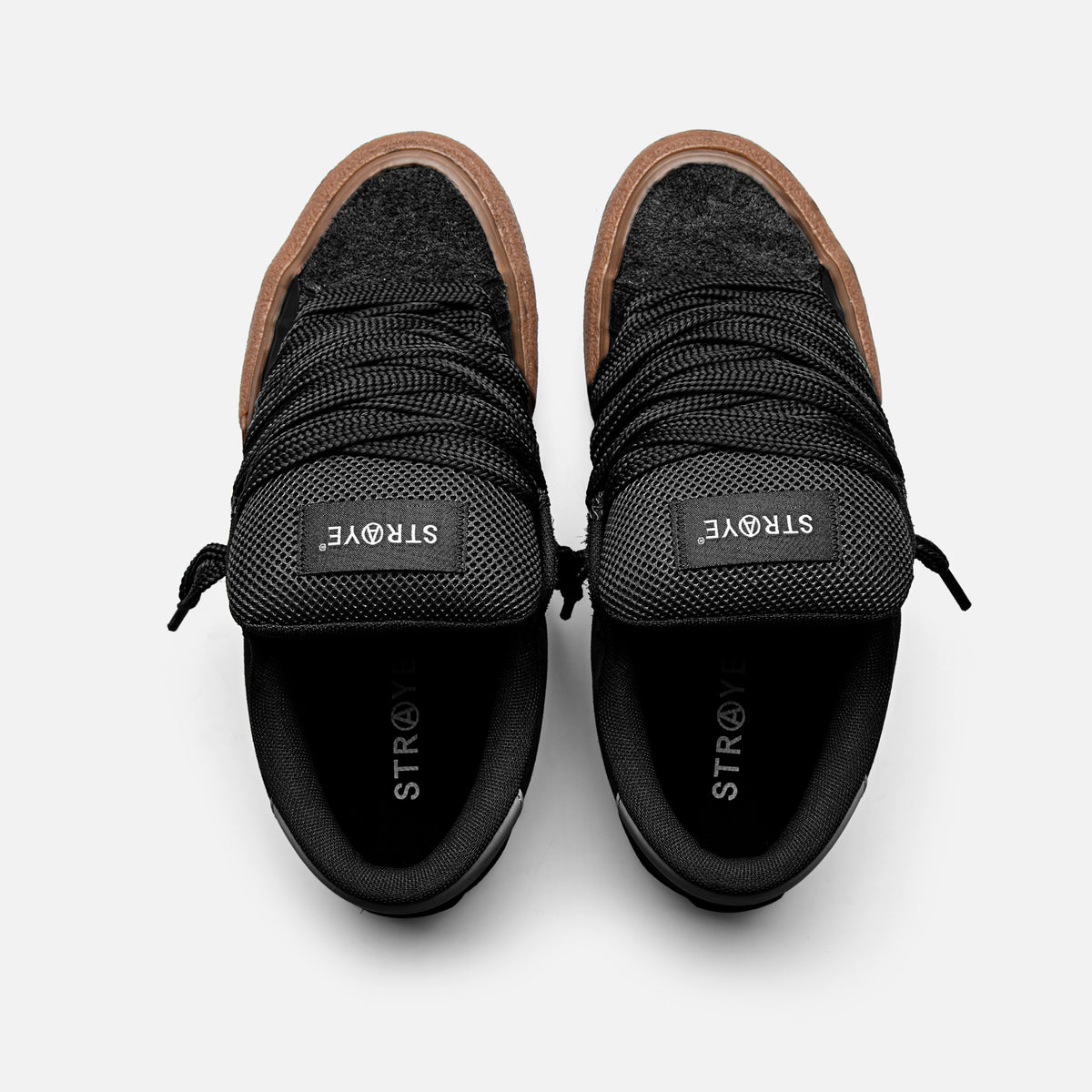 STRAYE Logan Puff Street – top view low-top skate sneaker