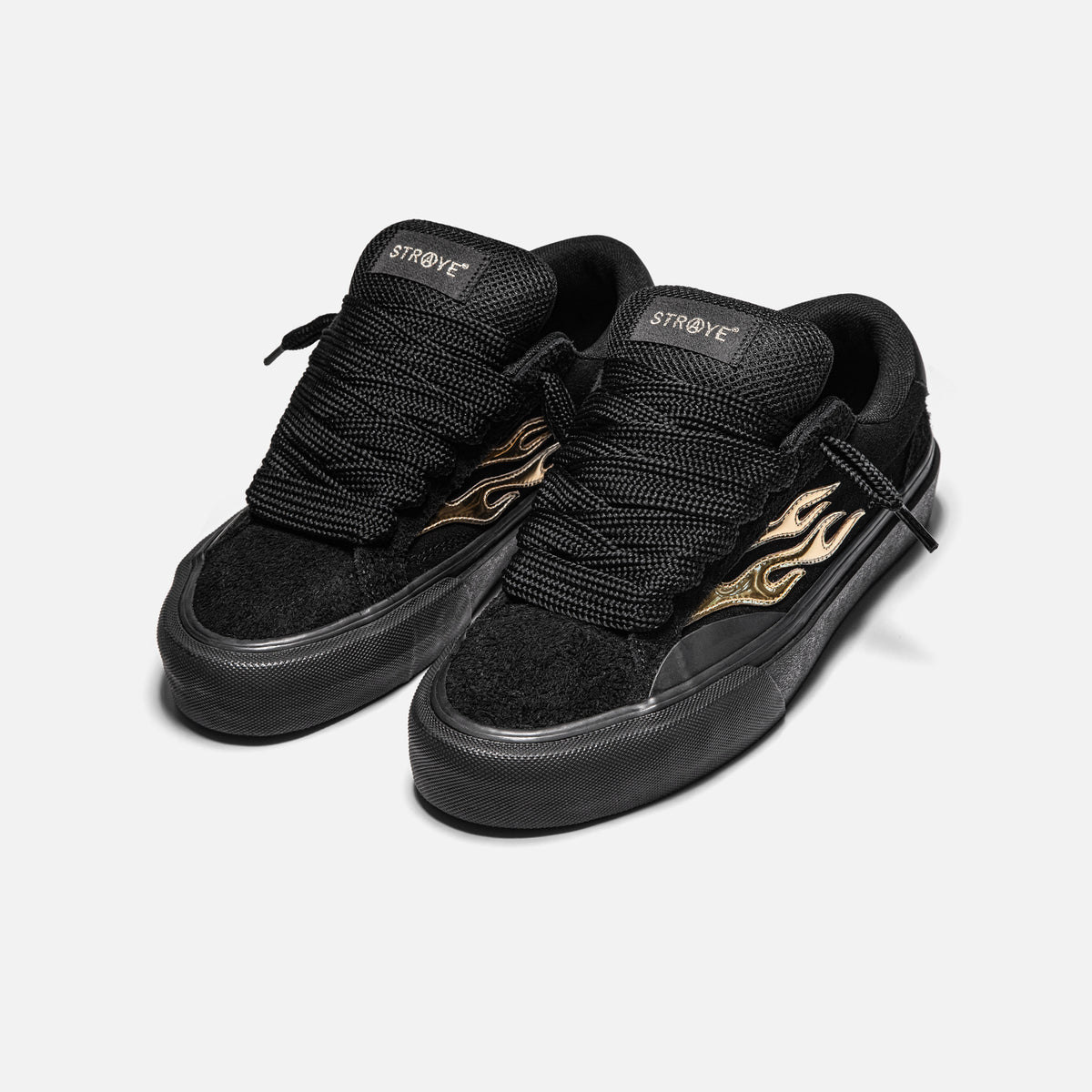 STRAYE Logan Puff Slay’r – hero view low-top skate sneaker